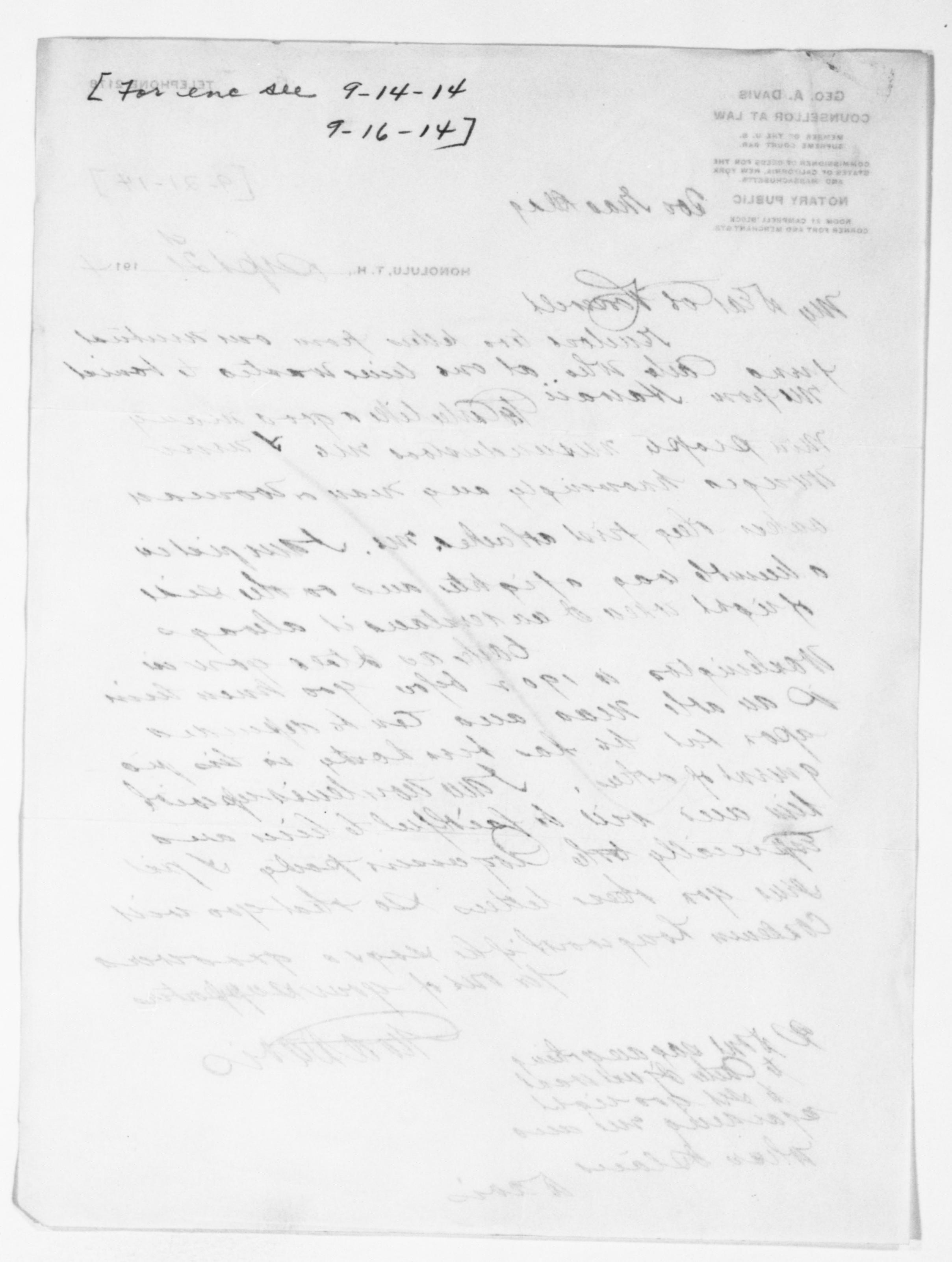 Scanned image of the current content page