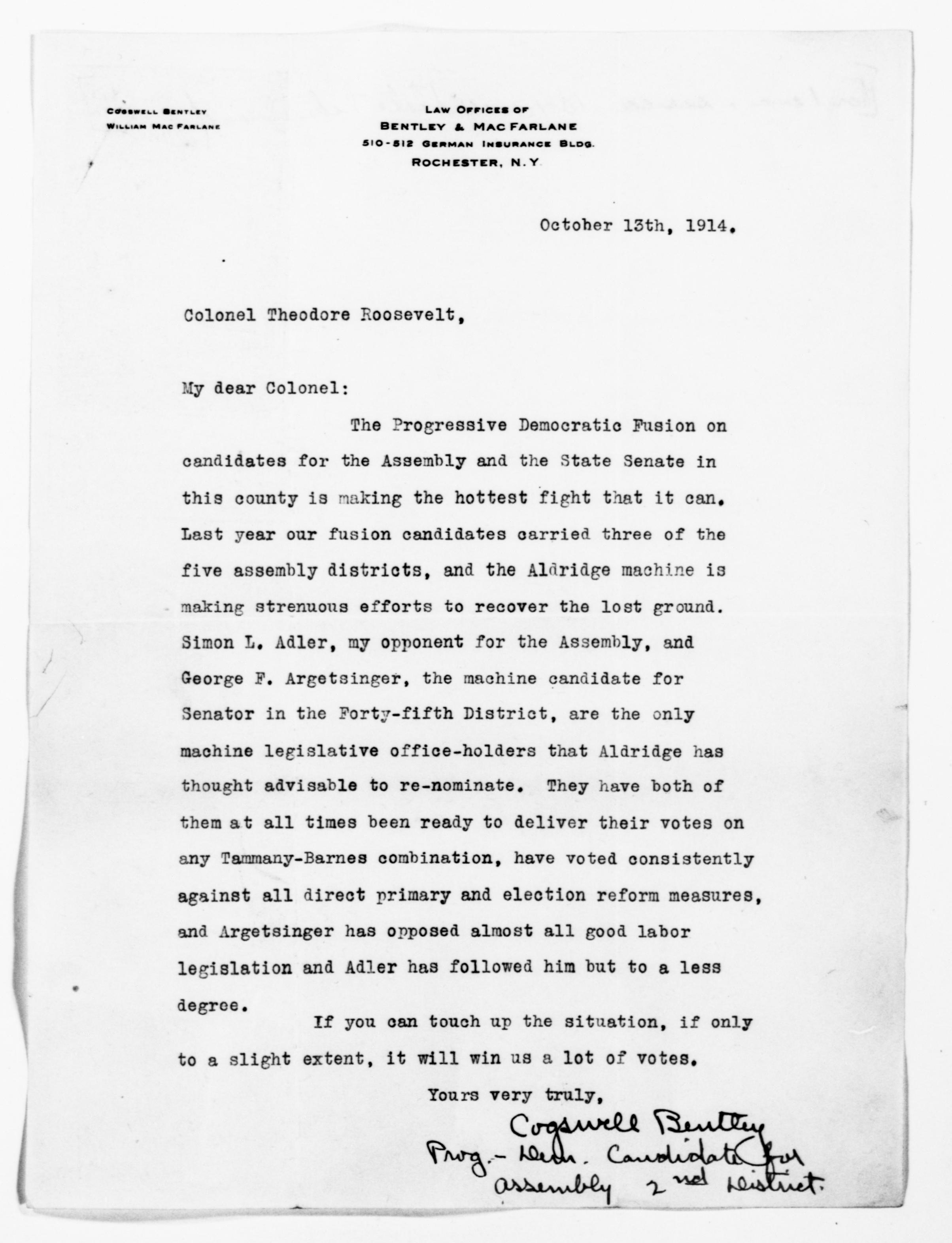 Scanned image of the current content page