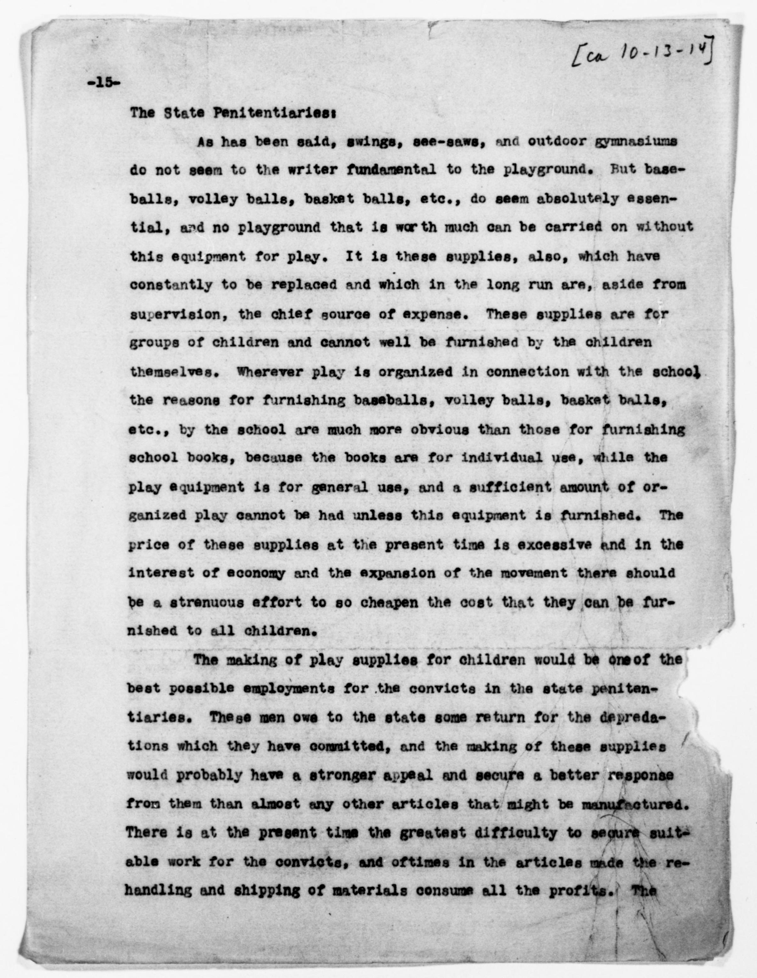 Scanned image of the current content page