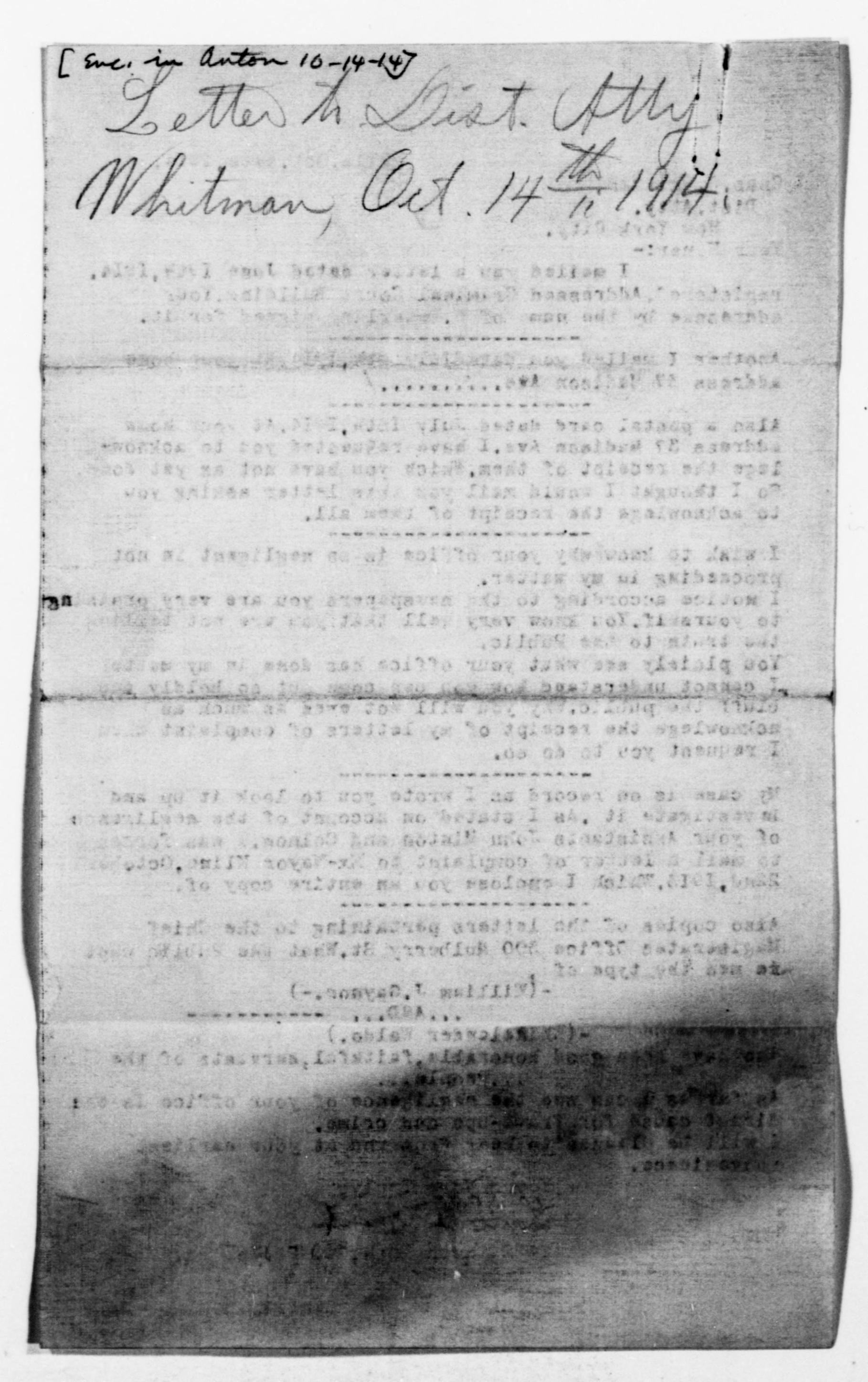 Scanned image of the current content page