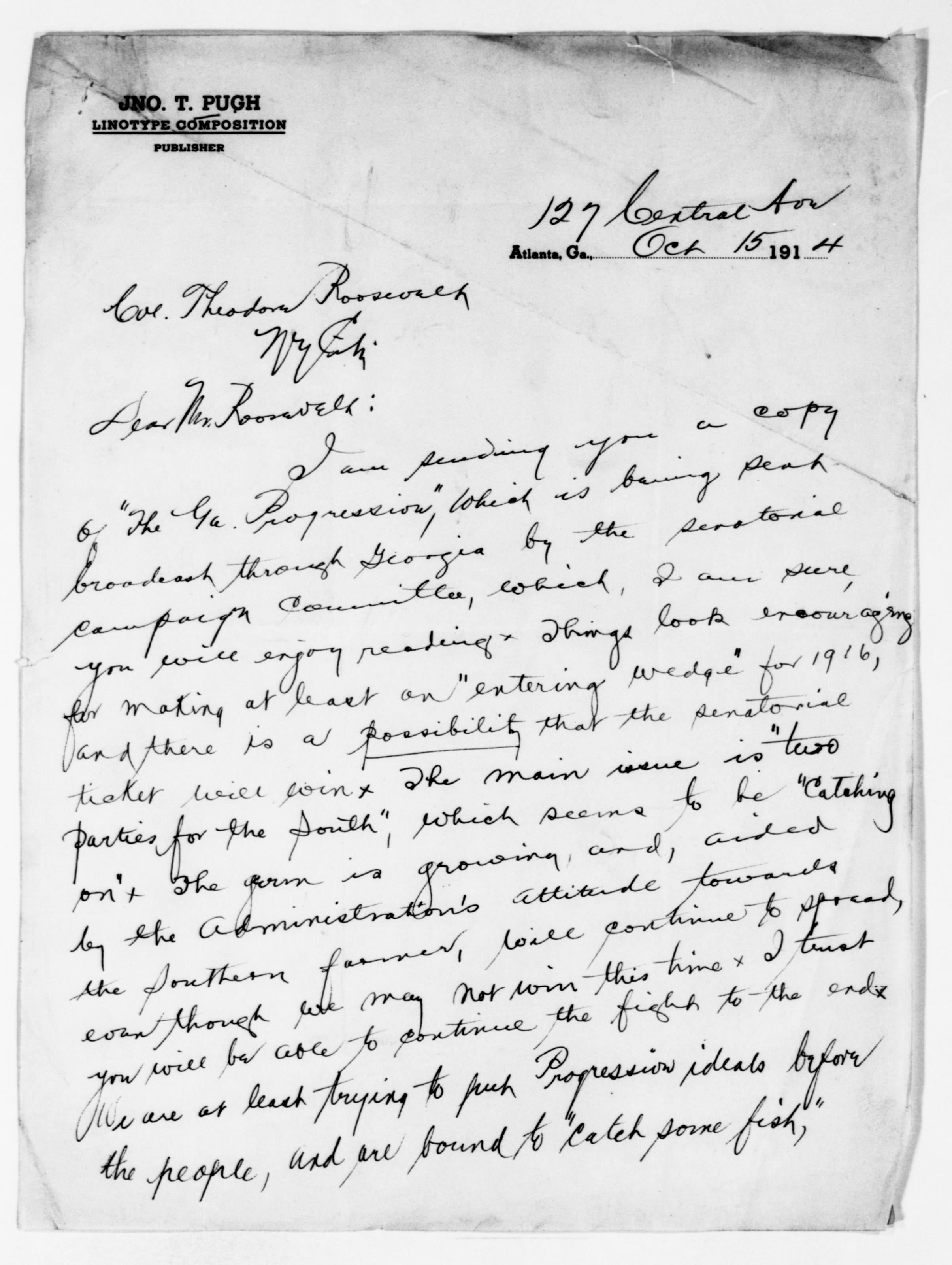 Scanned image of the current content page