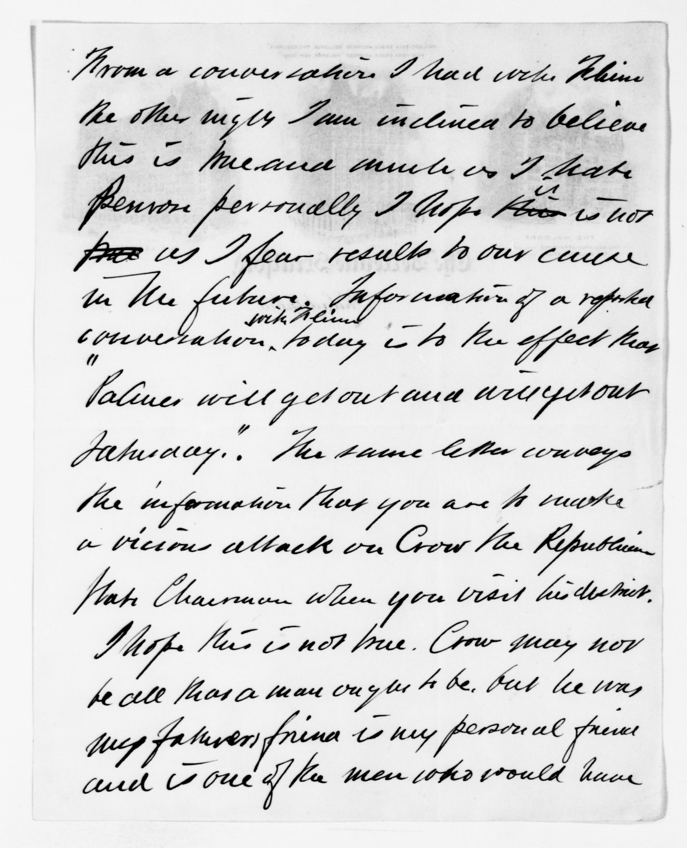 Scanned image of the current content page