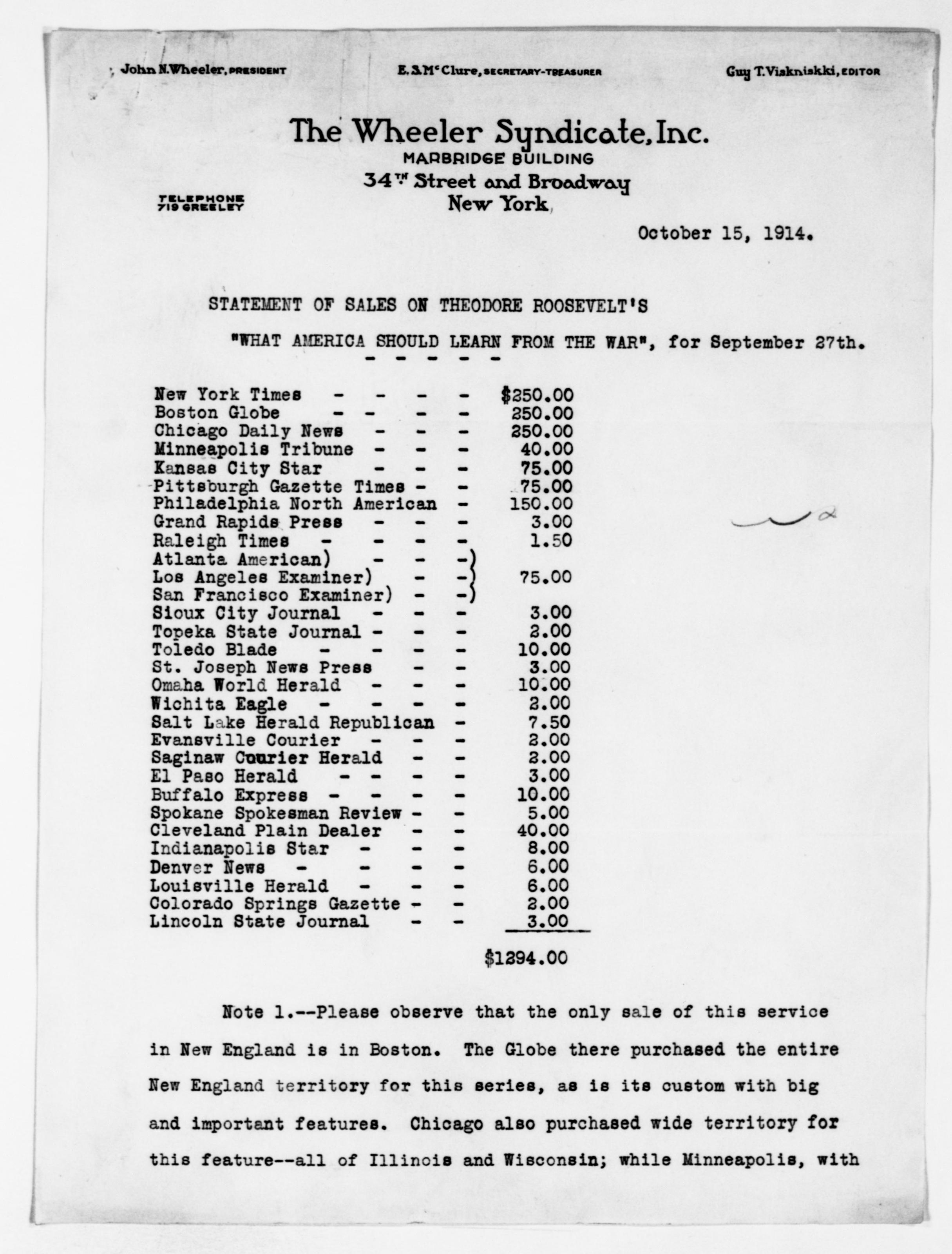 Scanned image of the current content page