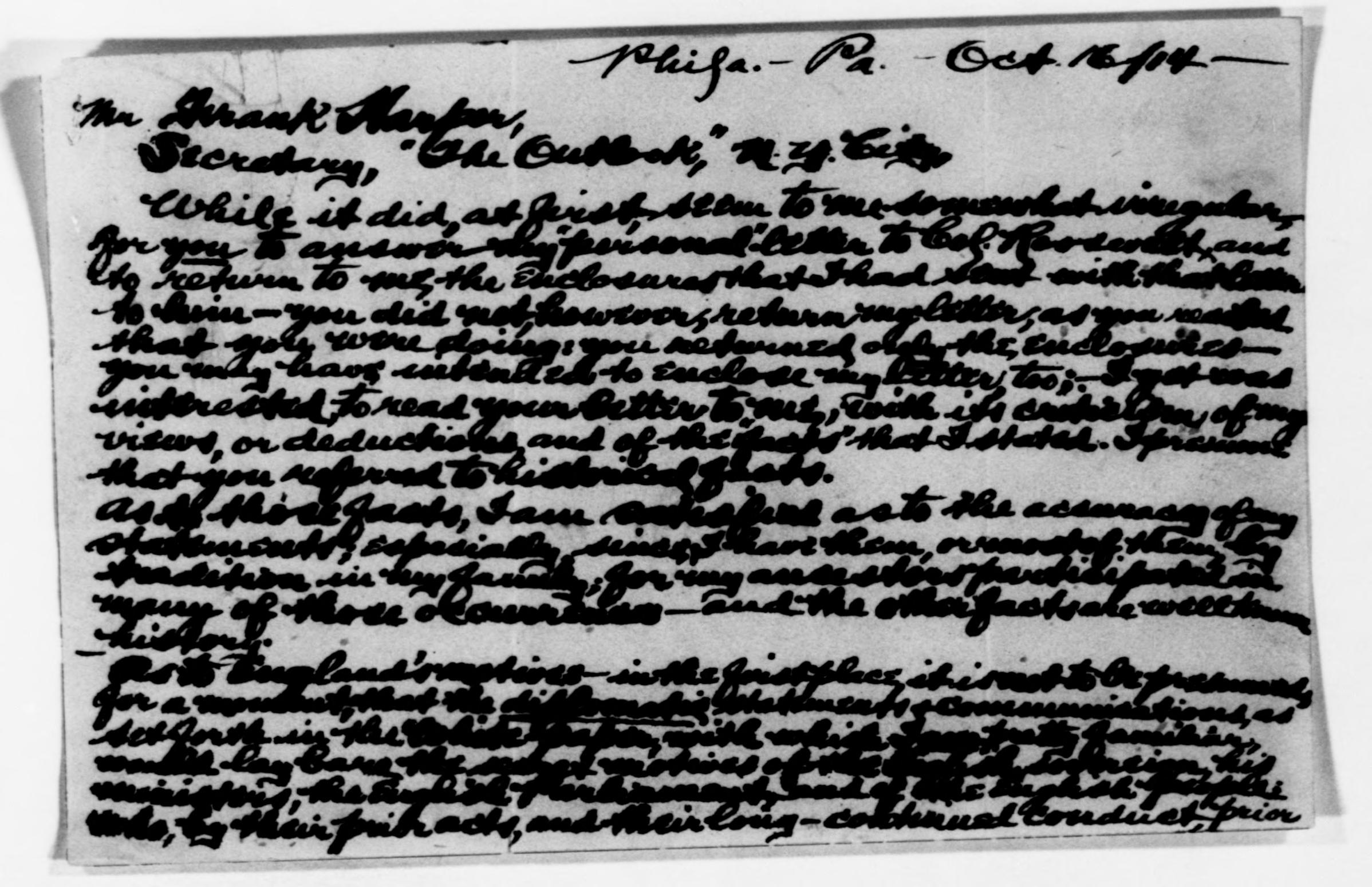 Scanned image of the current content page