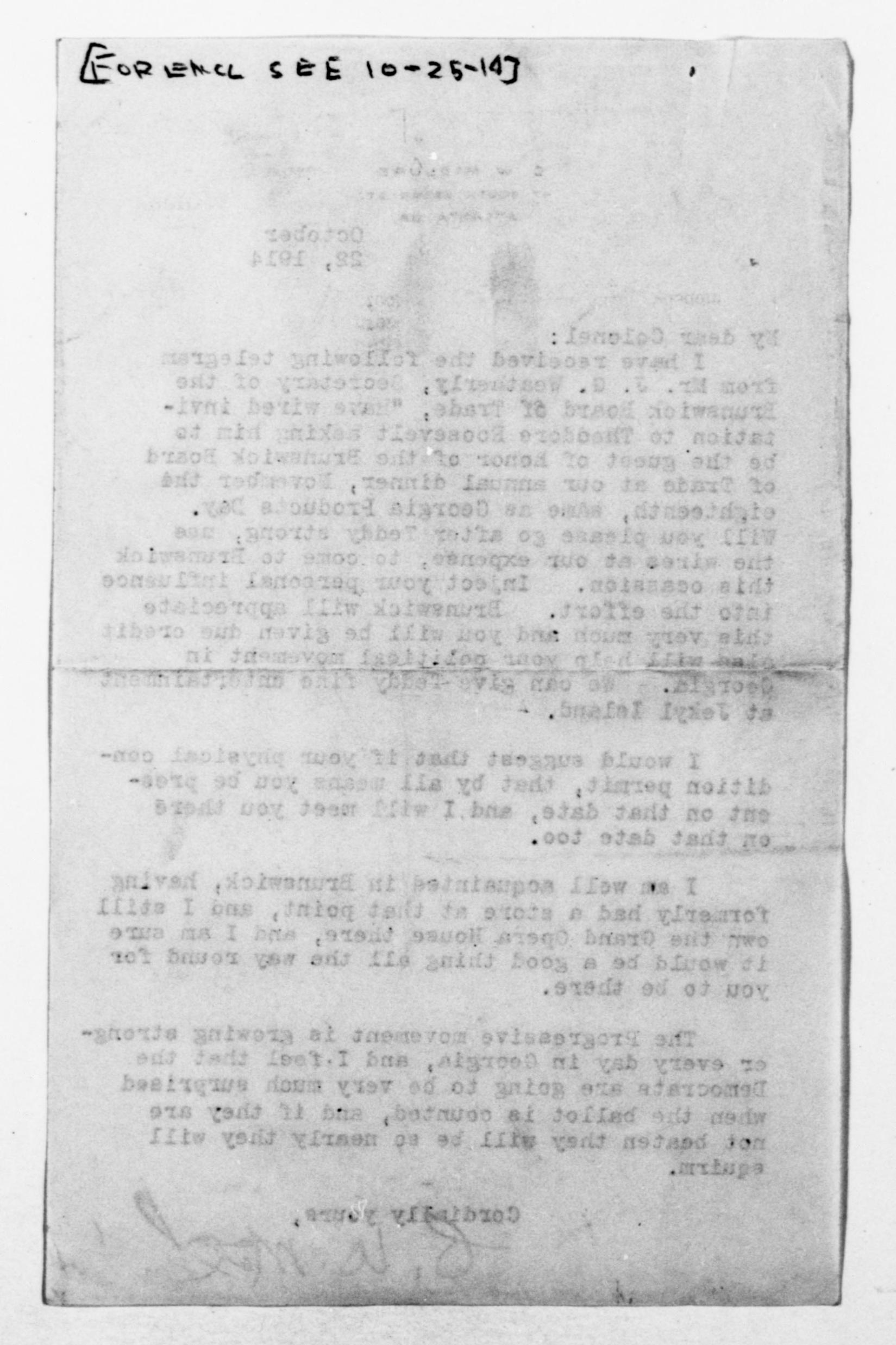 Scanned image of the current content page