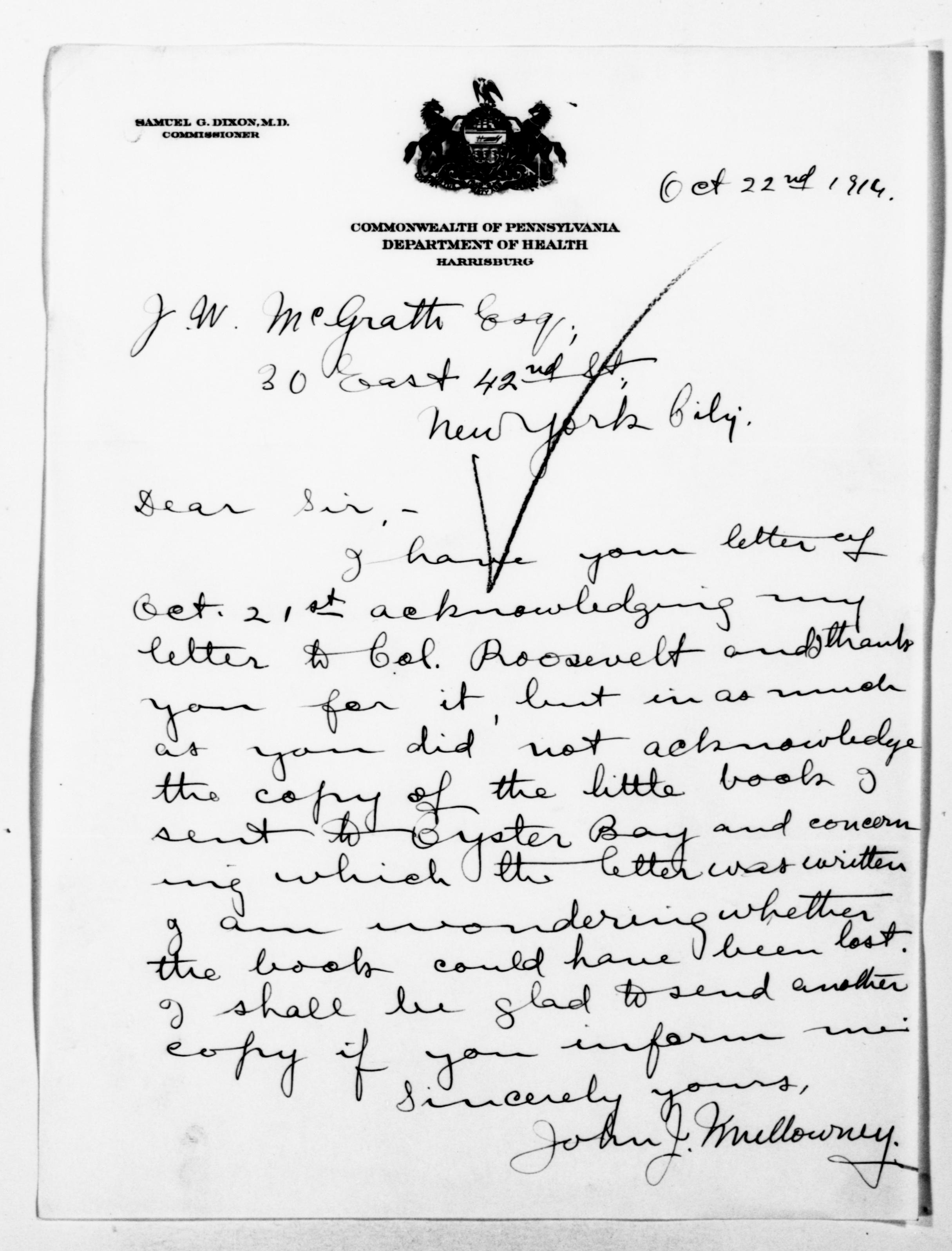 Scanned image of the current content page