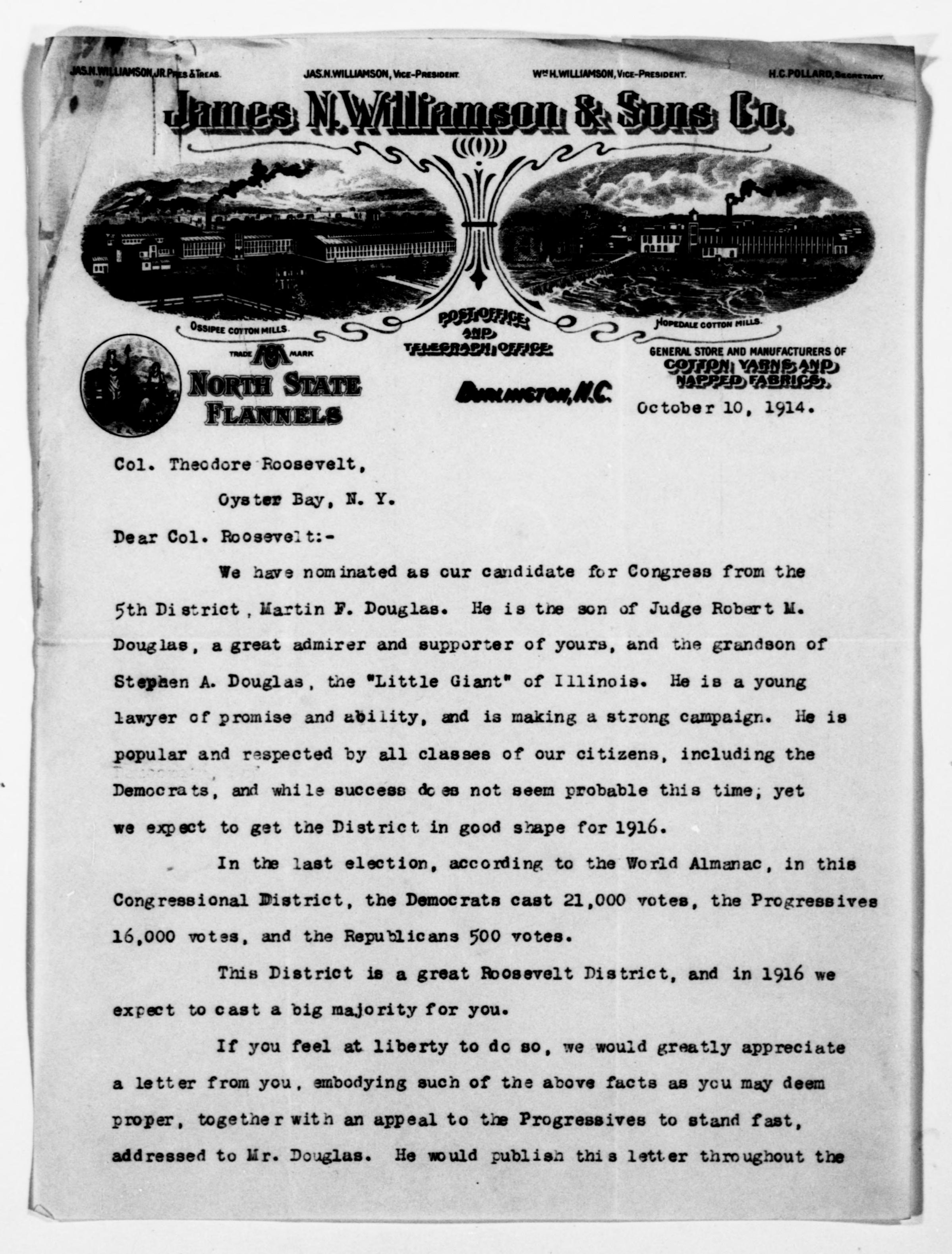 Scanned image of the current content page