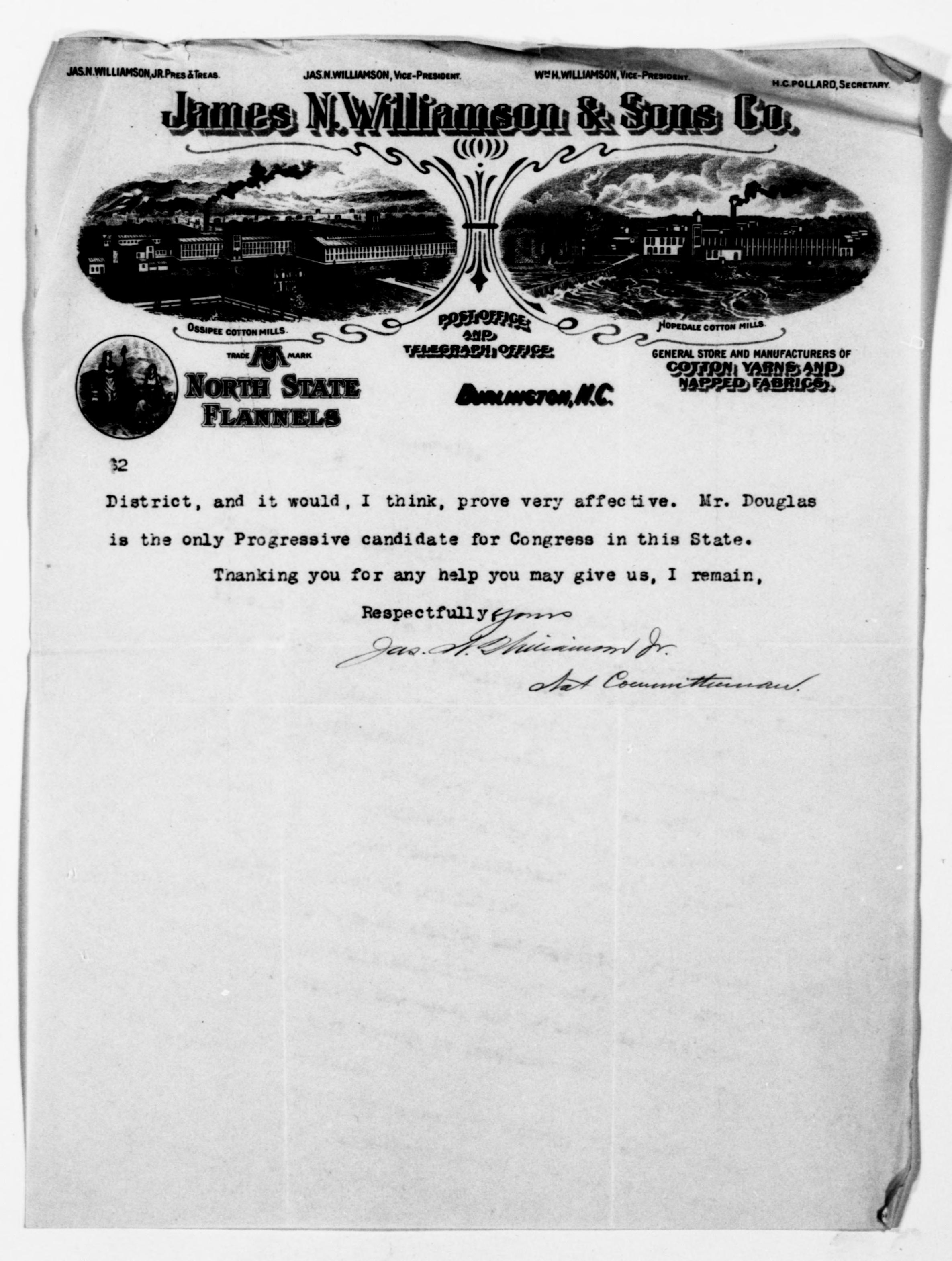 Scanned image of the current content page