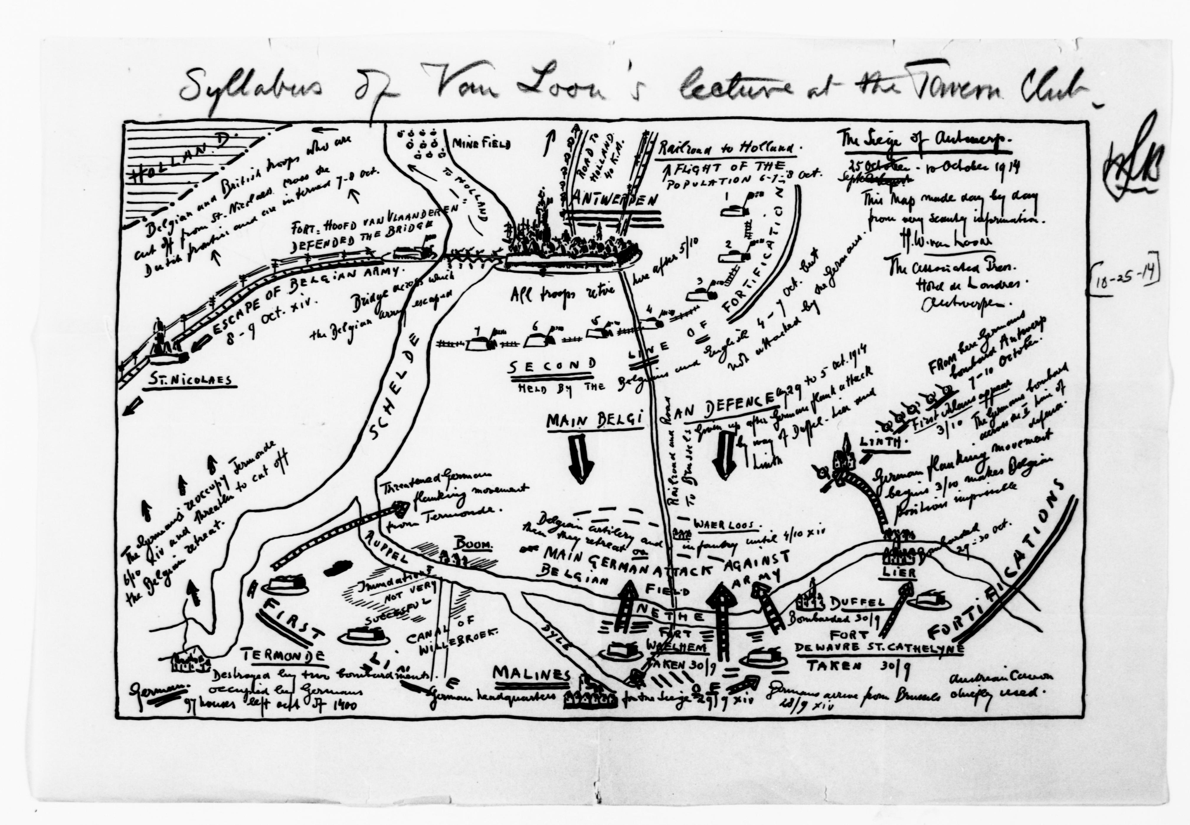 Scanned image of the current content page