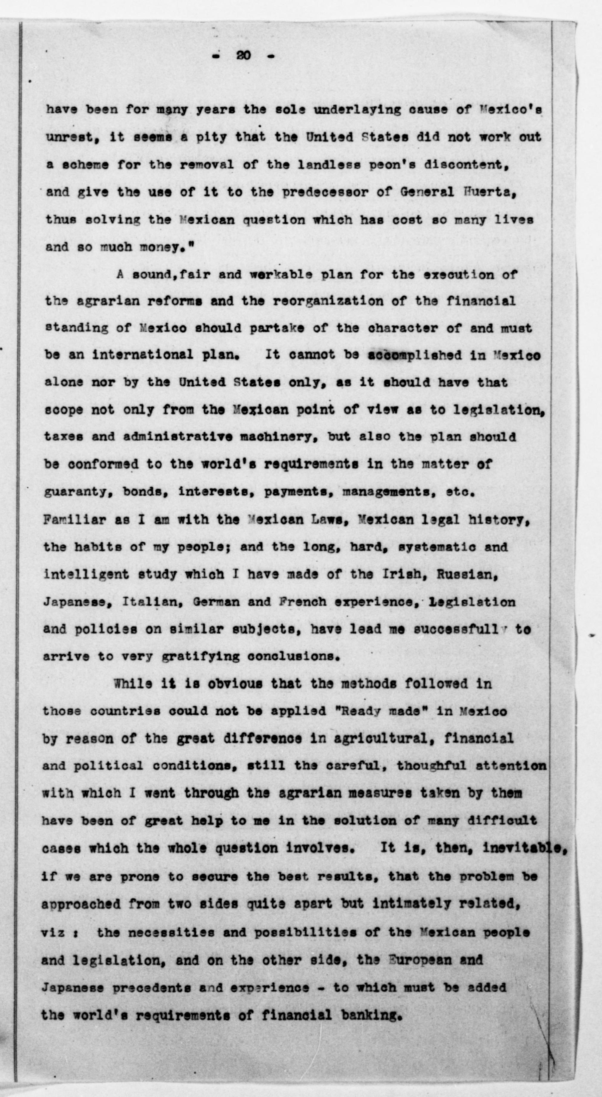 Scanned image of the current content page
