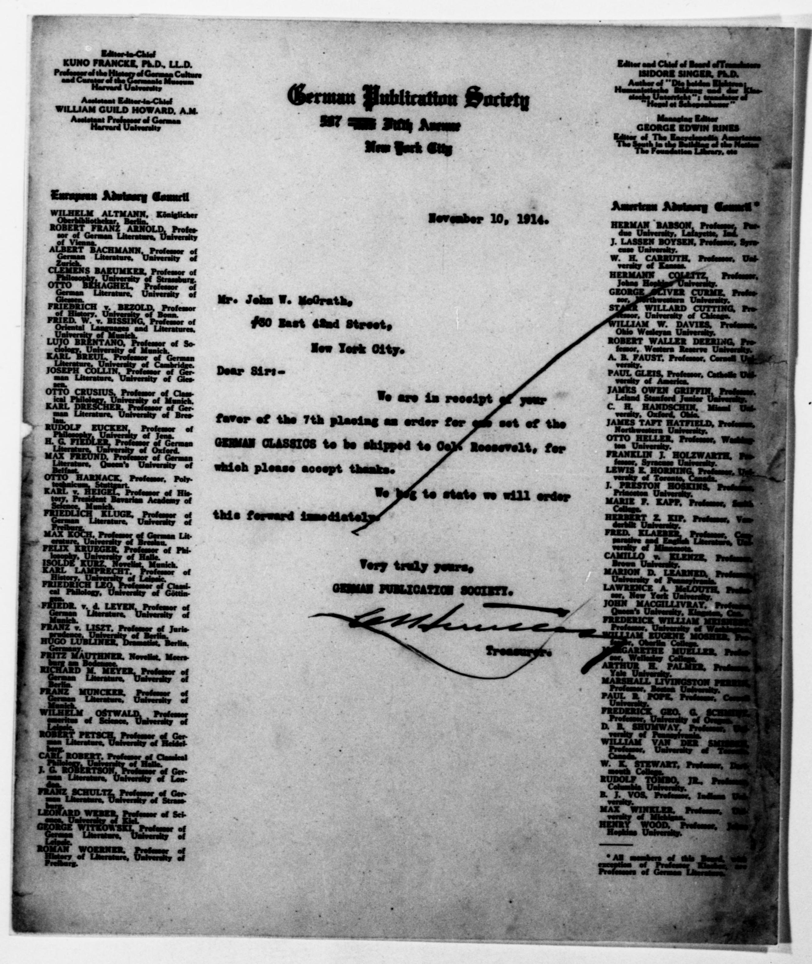 Scanned image of the current content page