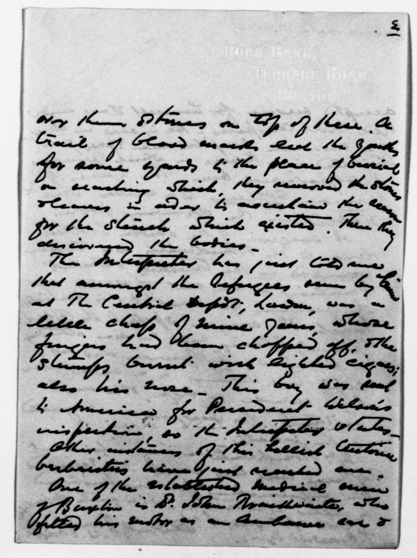 Scanned image of the current content page