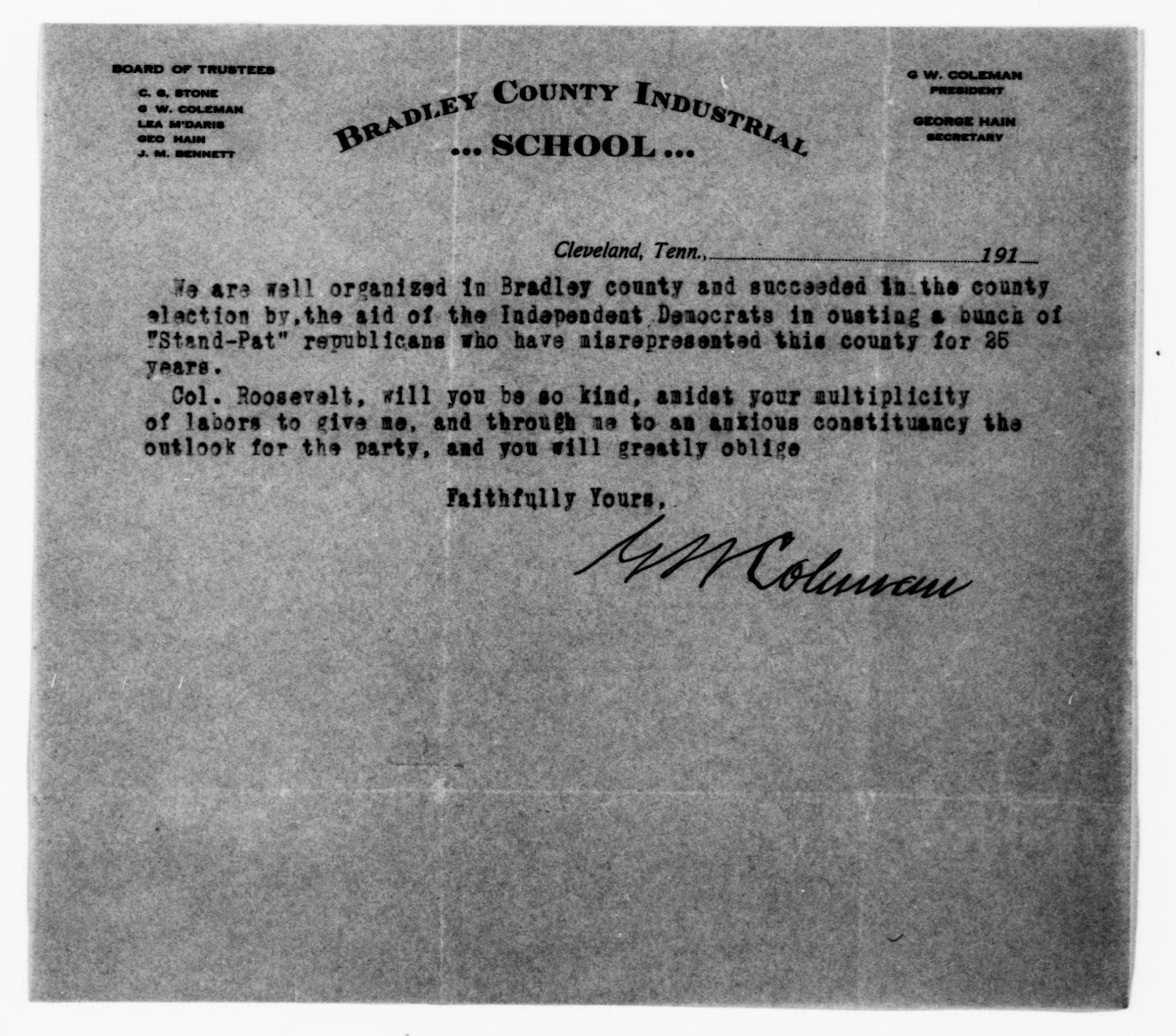 Scanned image of the current content page