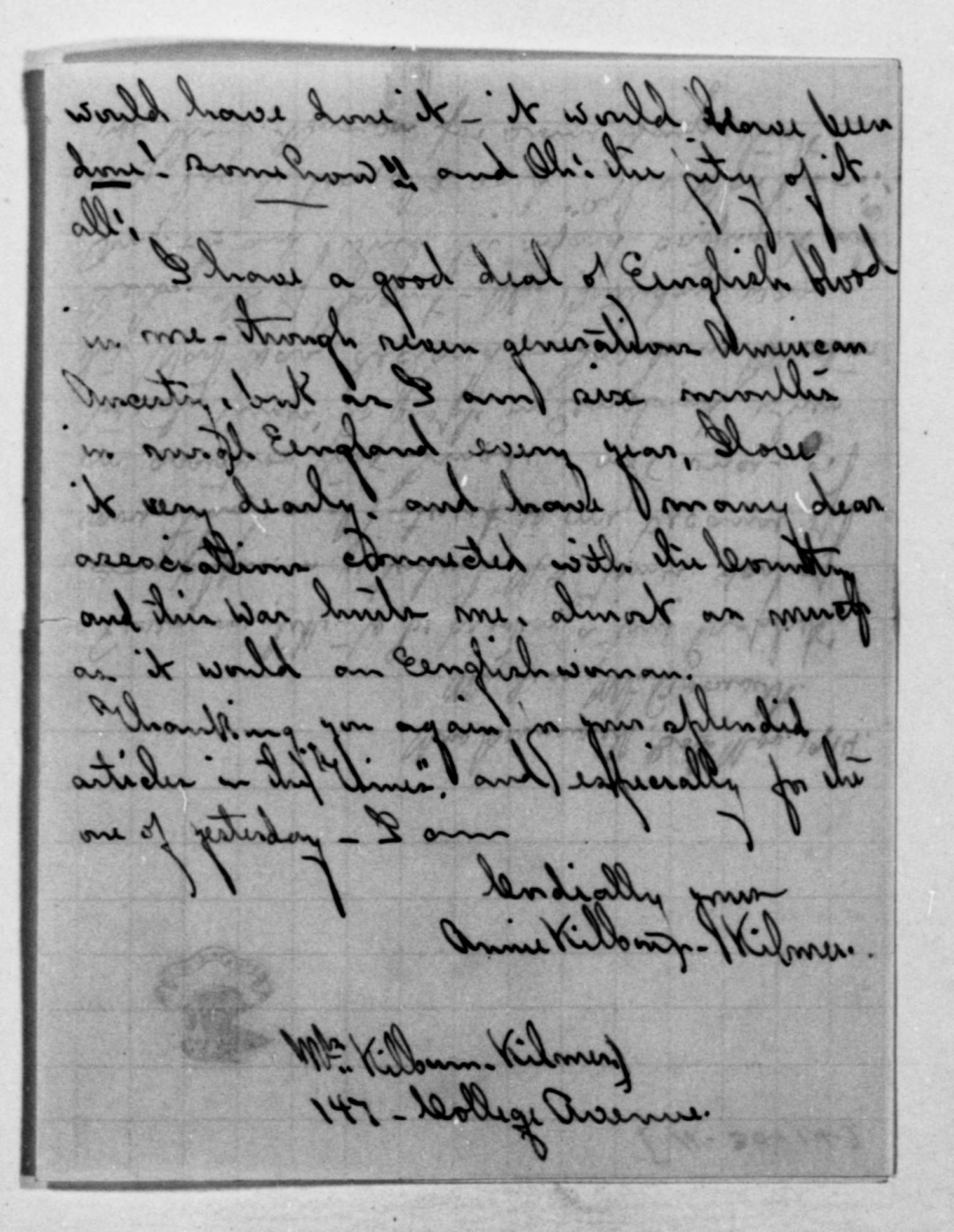 Scanned image of the current content page