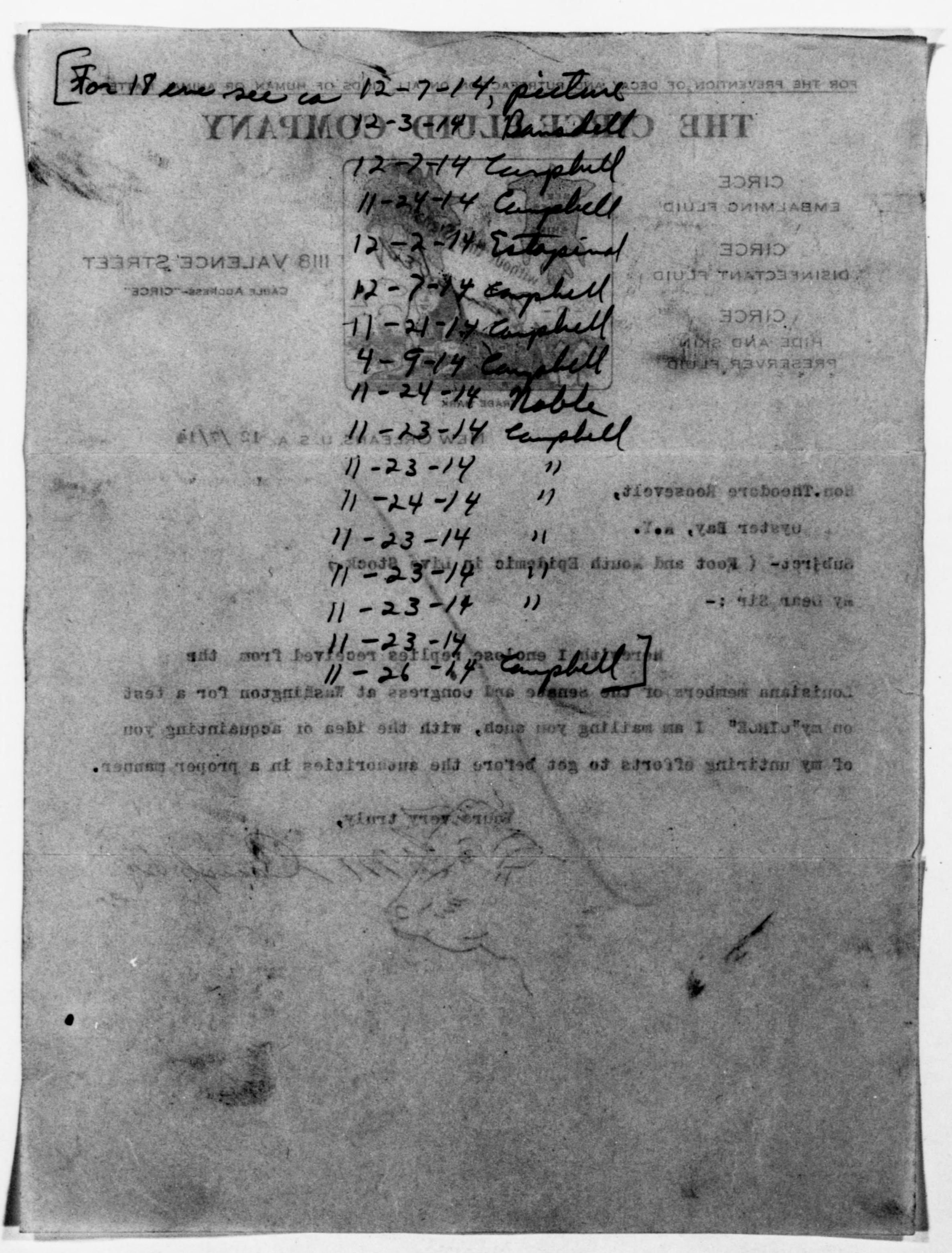 Scanned image of the current content page