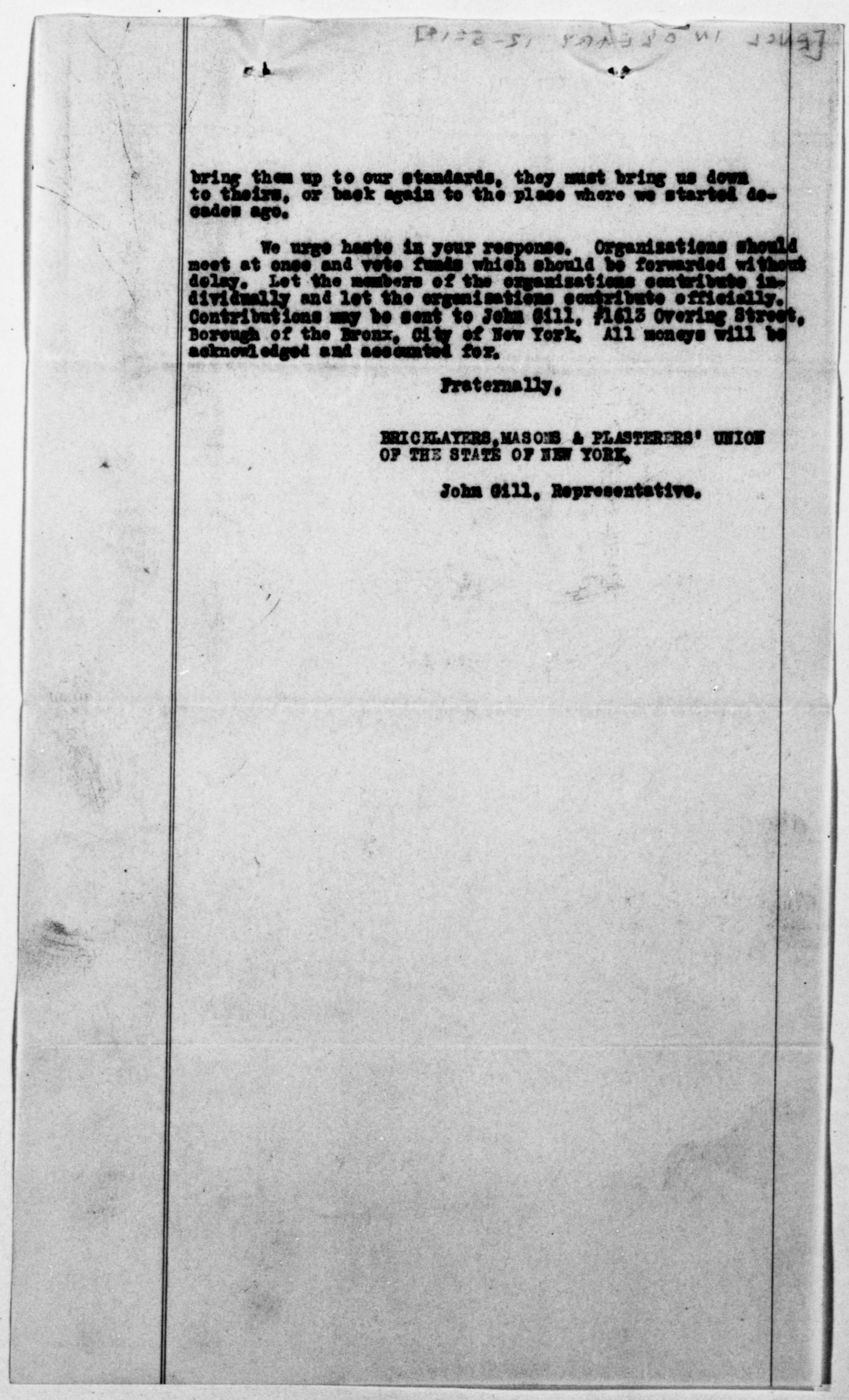 Scanned image of the current content page