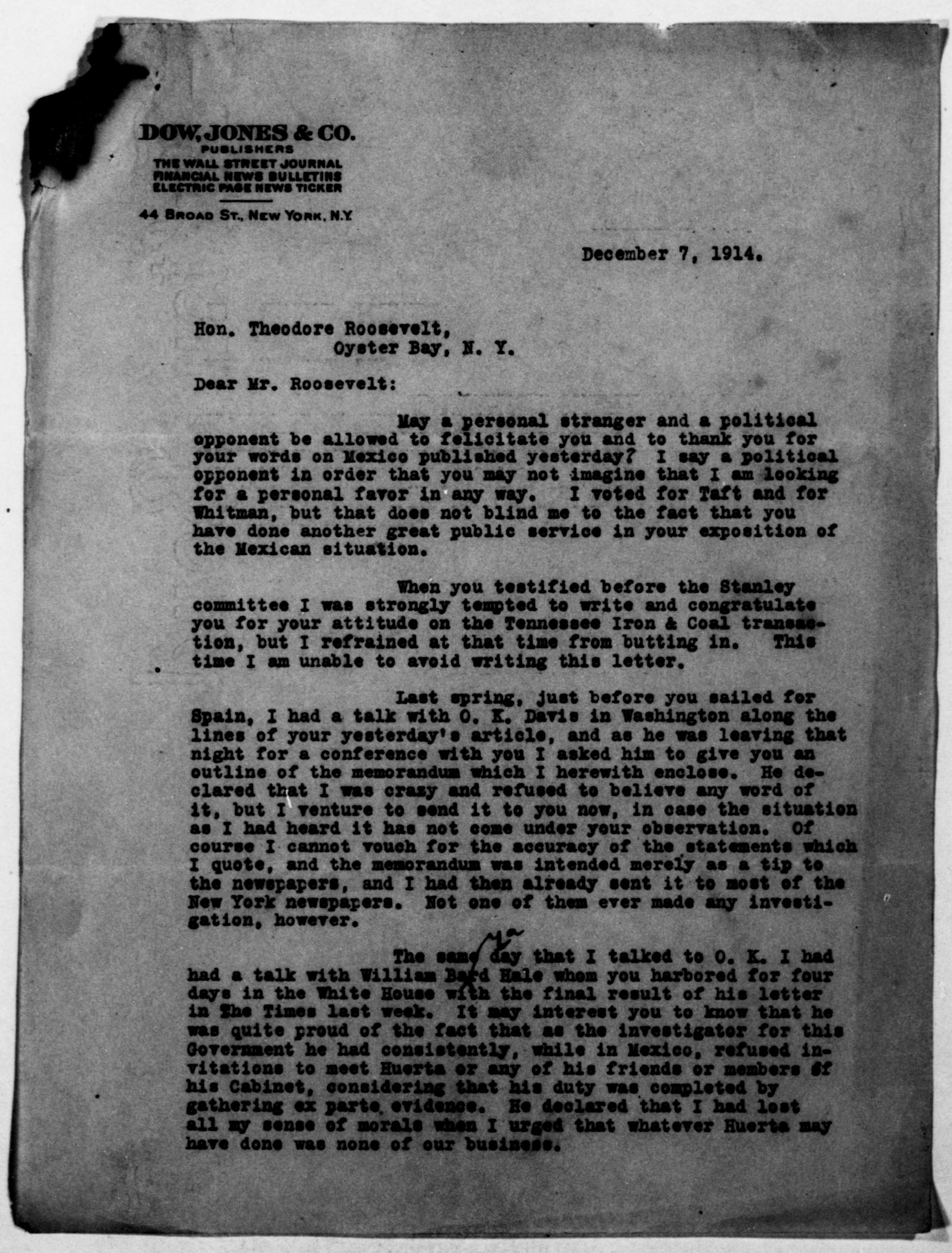 Scanned image of the current content page