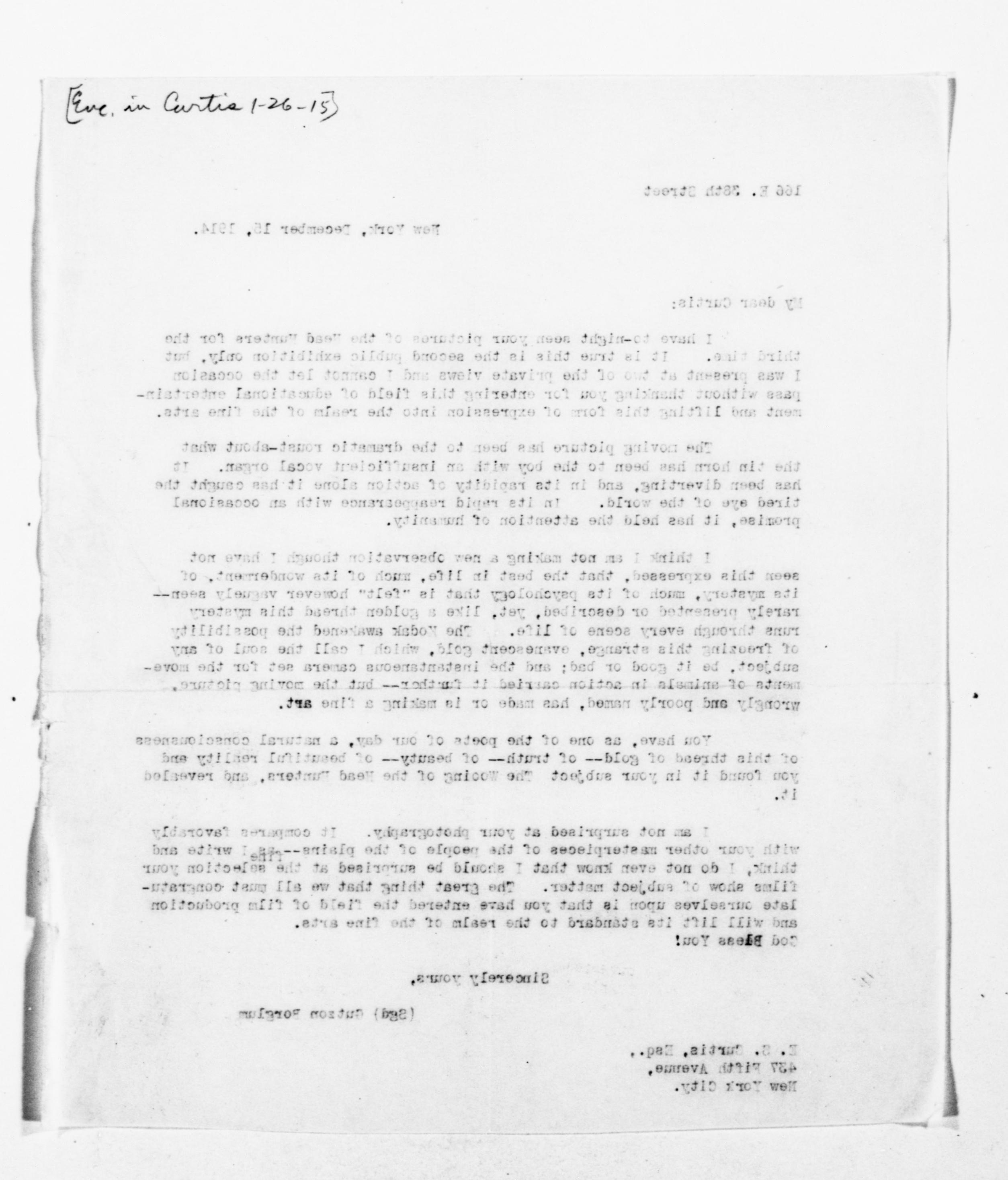 Scanned image of the current content page