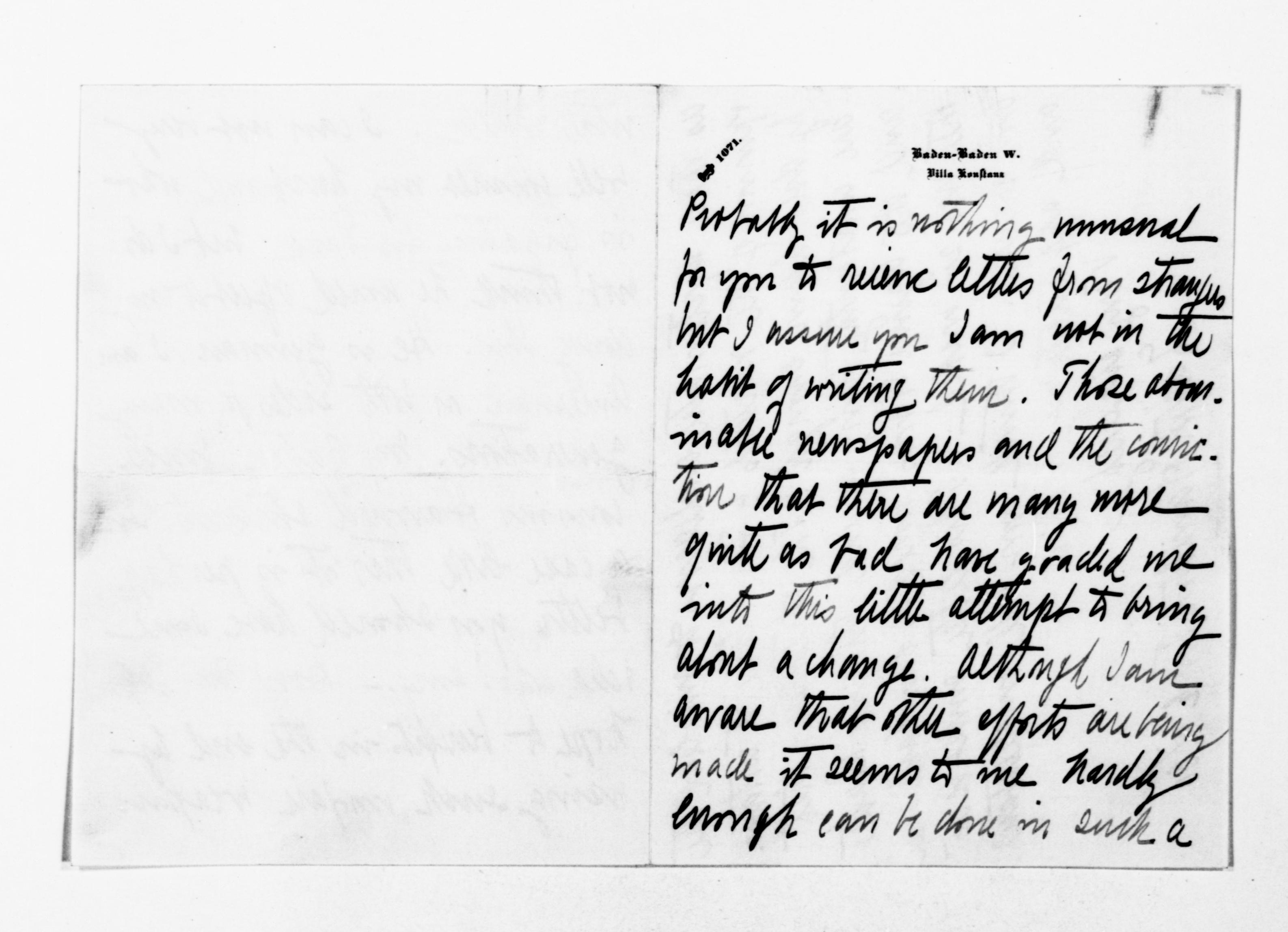 Scanned image of the current content page