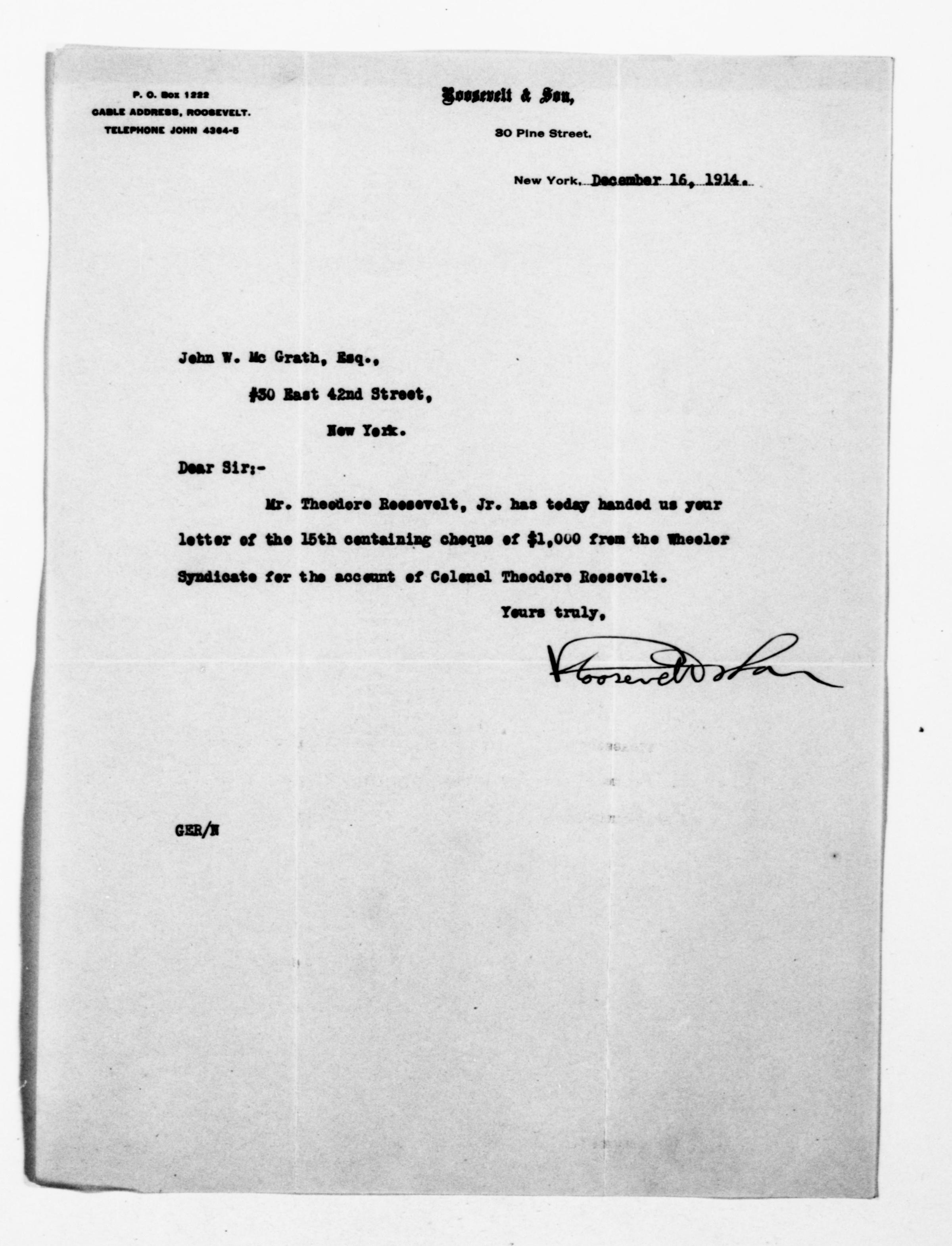 Scanned image of the current content page