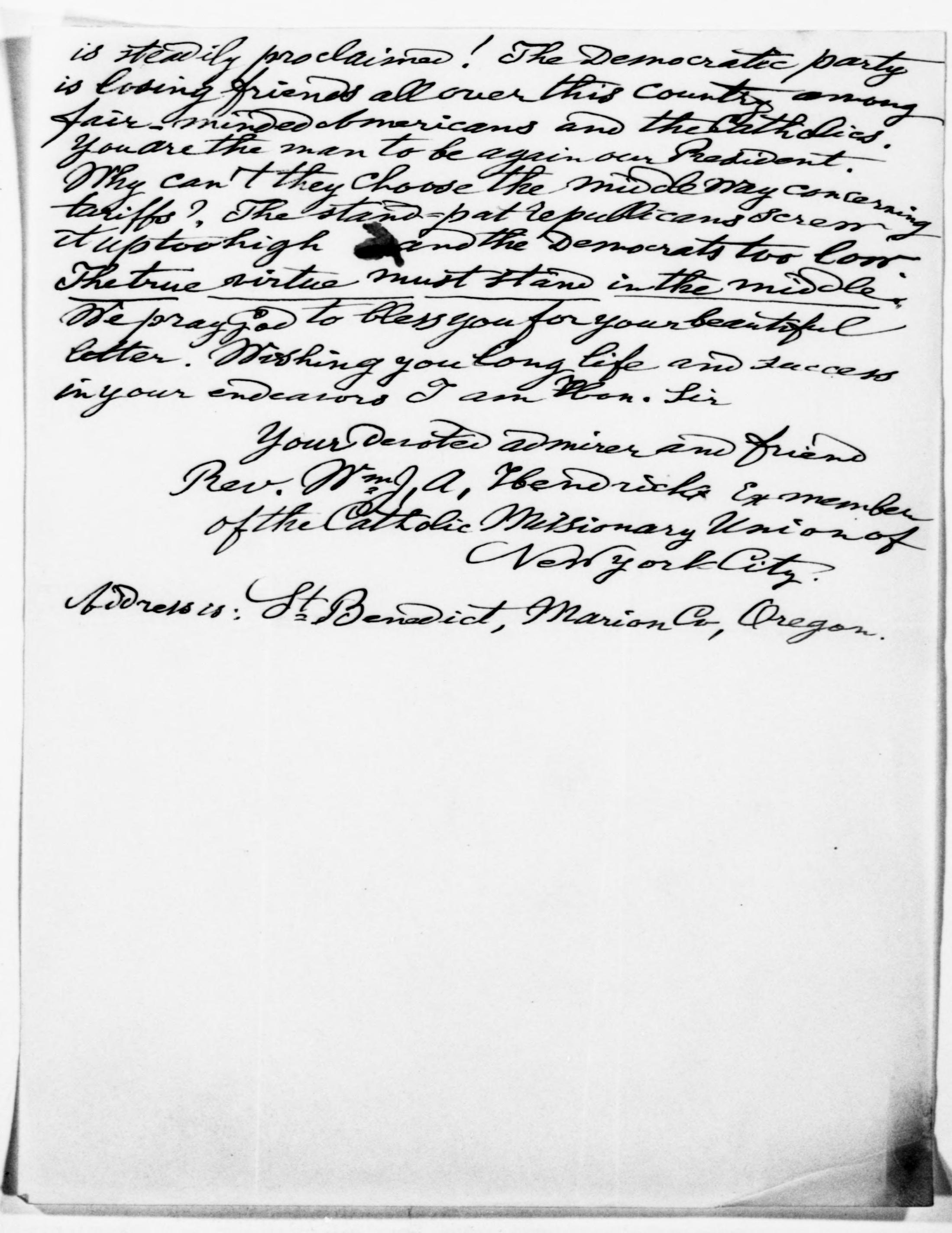 Scanned image of the current content page