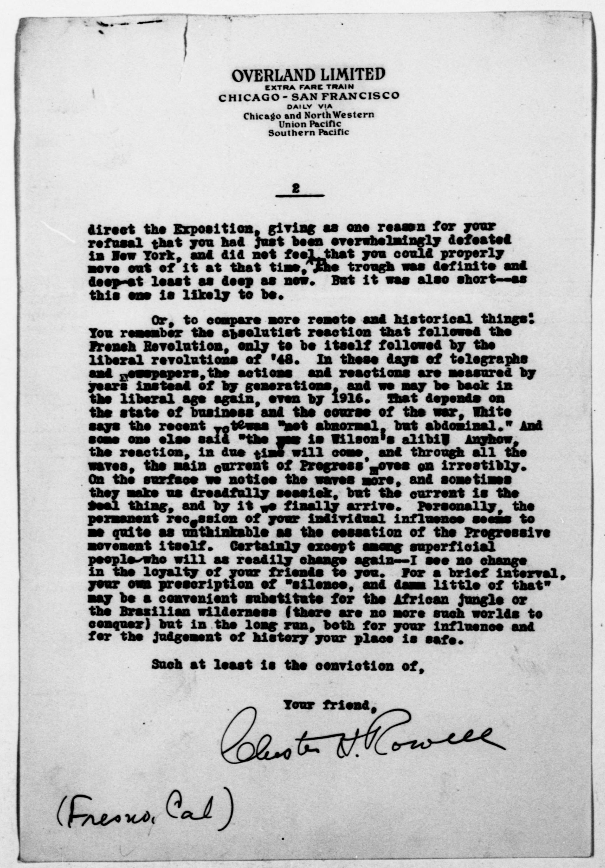 Scanned image of the current content page
