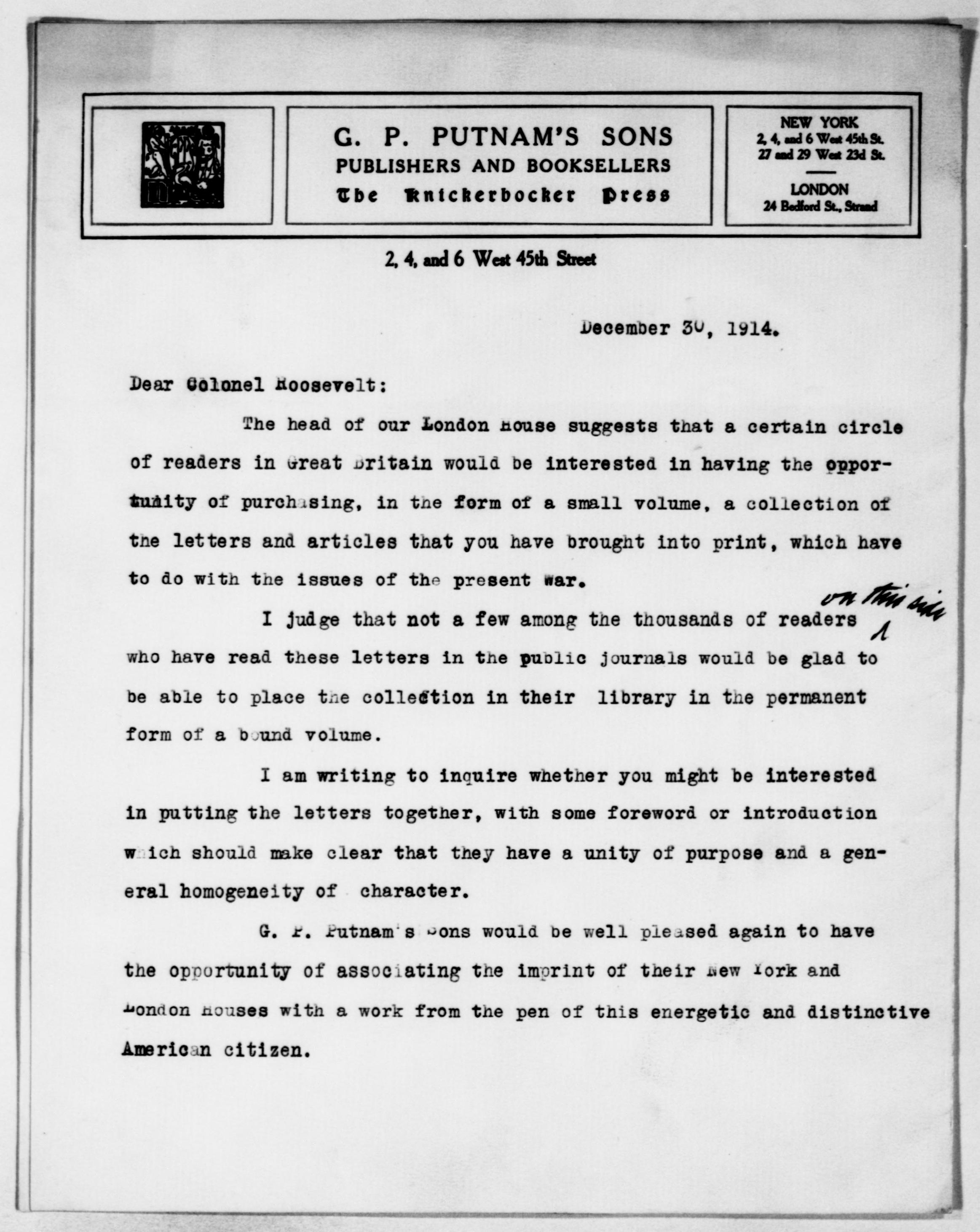 Scanned image of the current content page