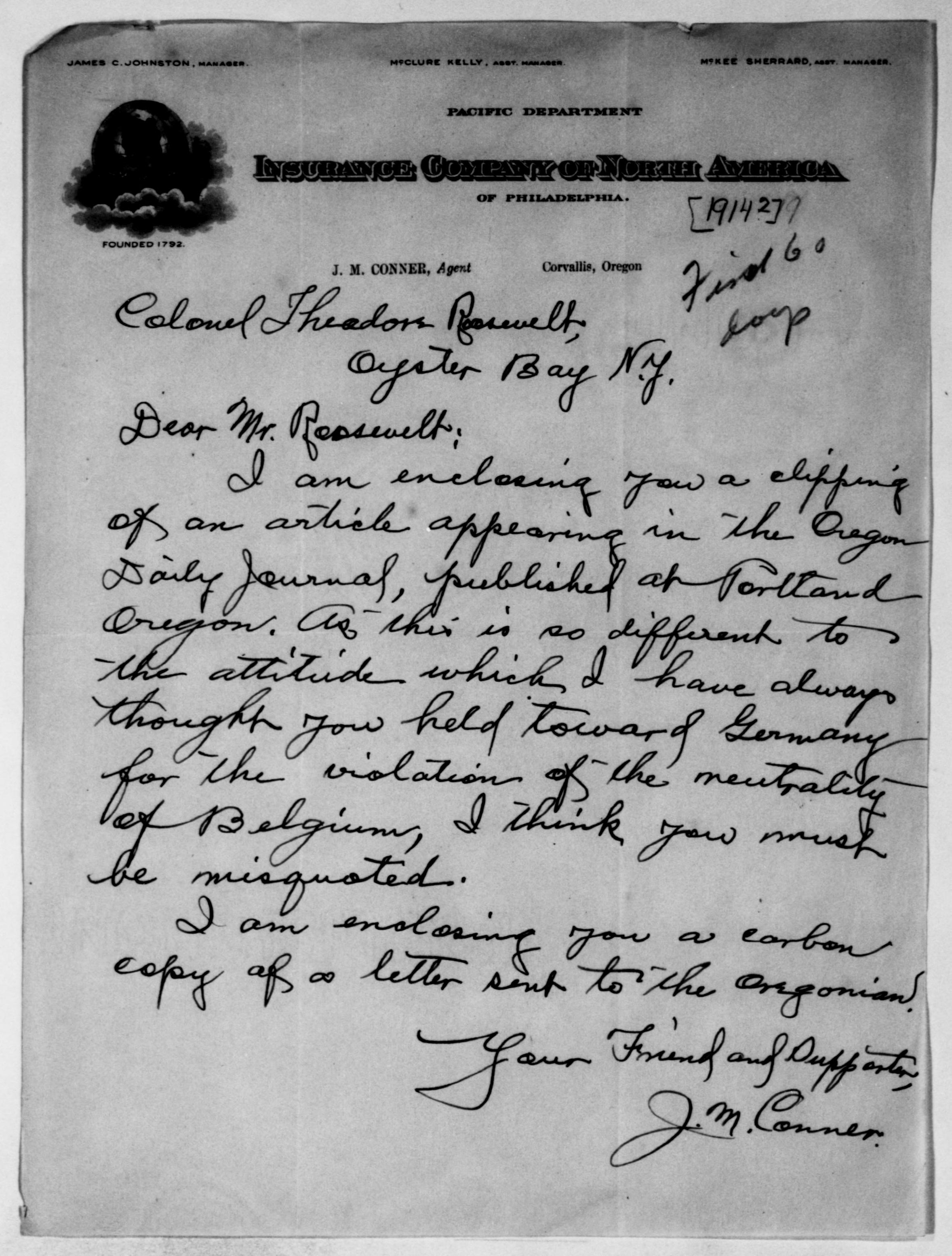 Scanned image of the current content page