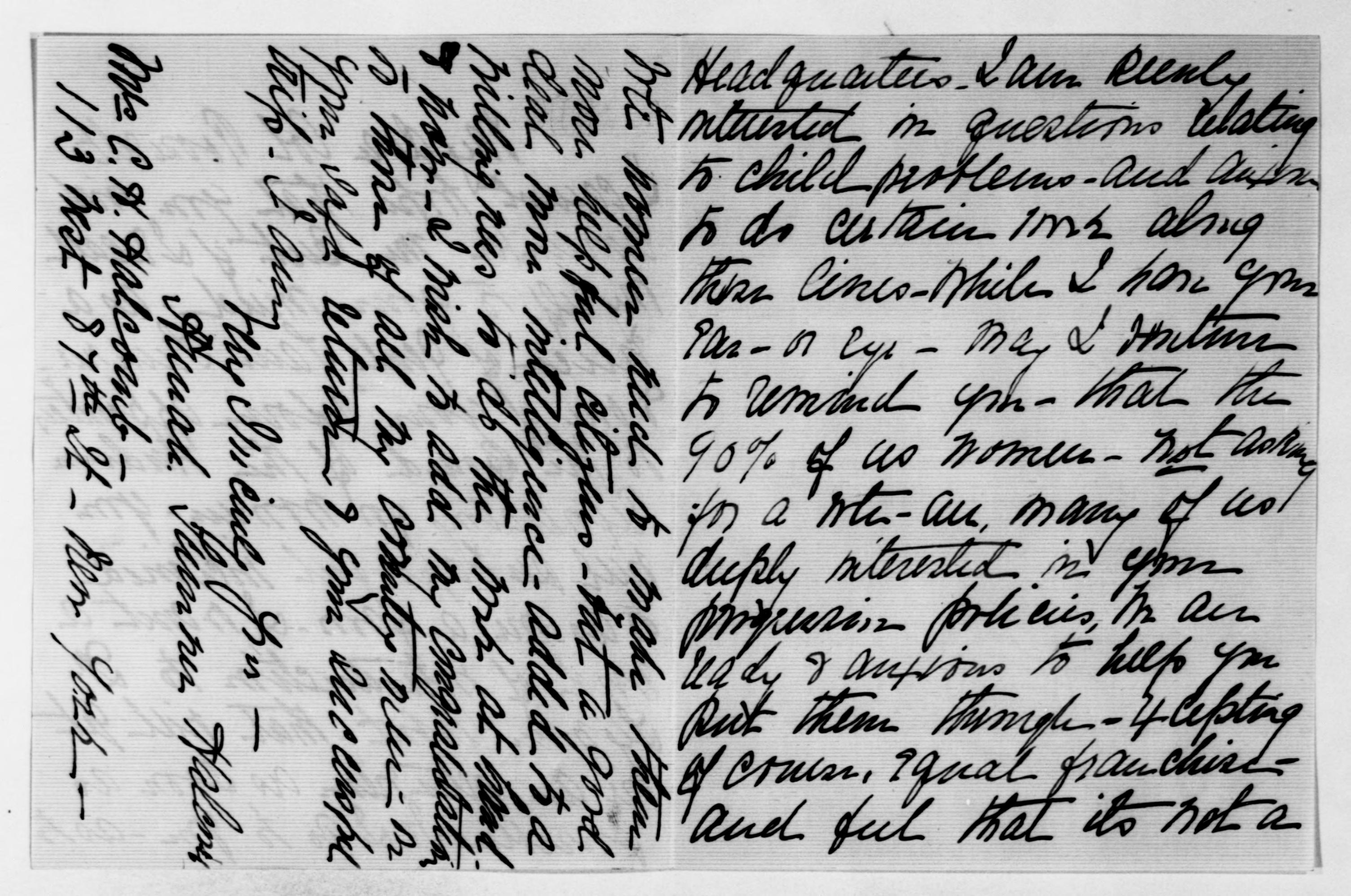 Scanned image of the current content page