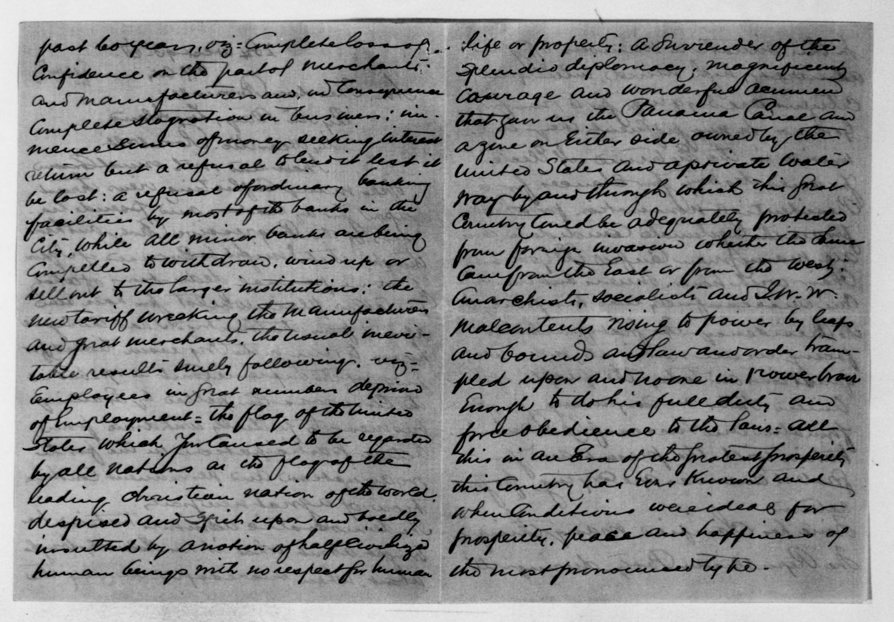 Scanned image of the current content page