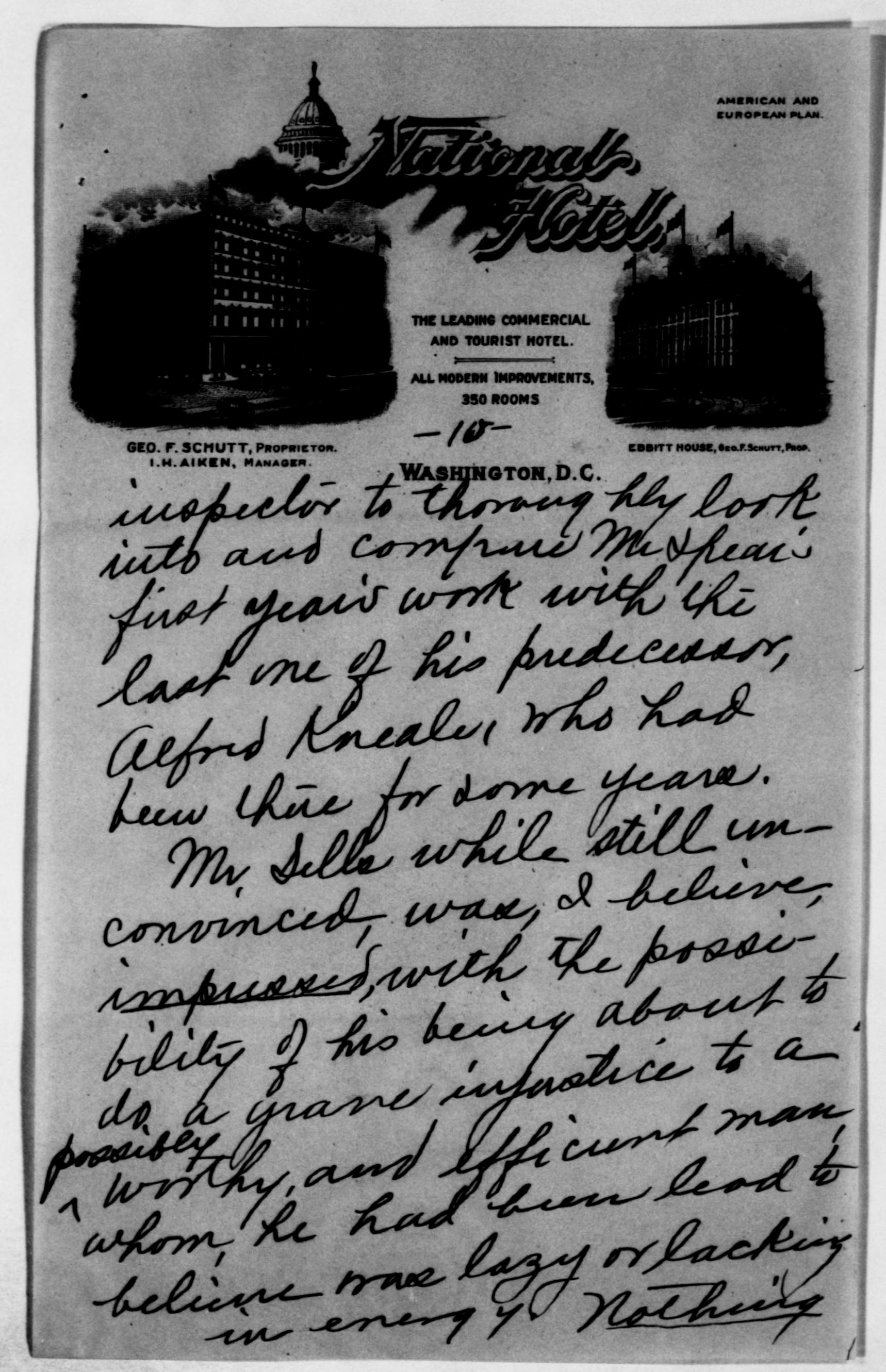 Scanned image of the current content page