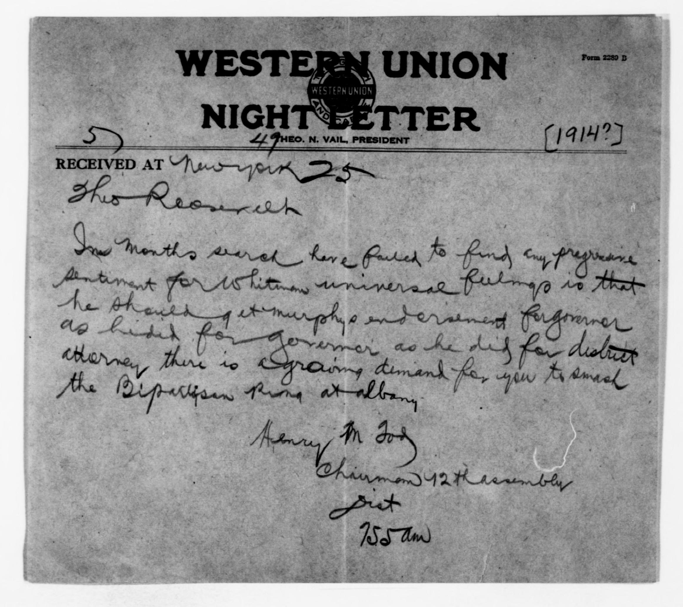 Scanned image of the current content page