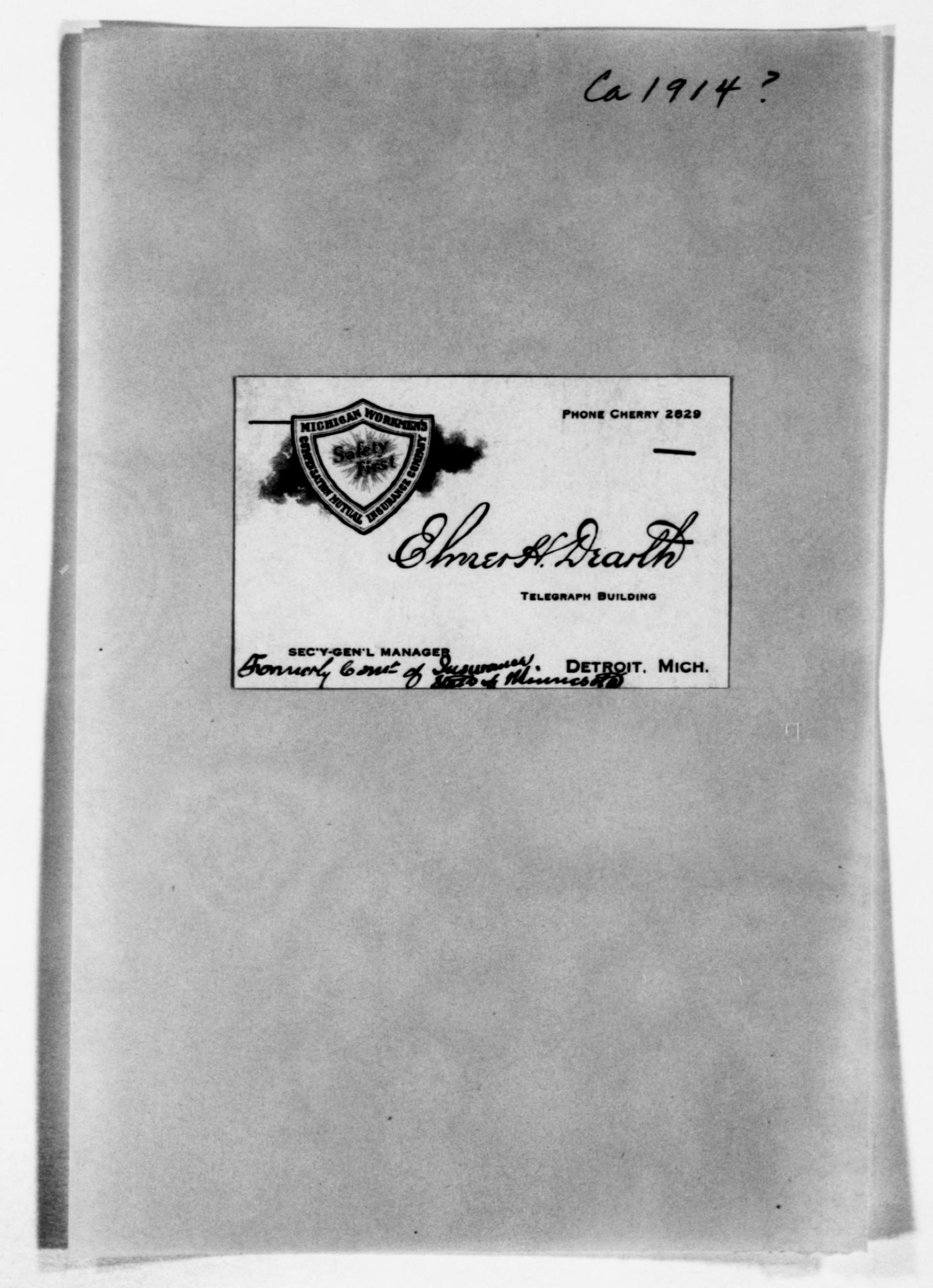 Scanned image of the current content page