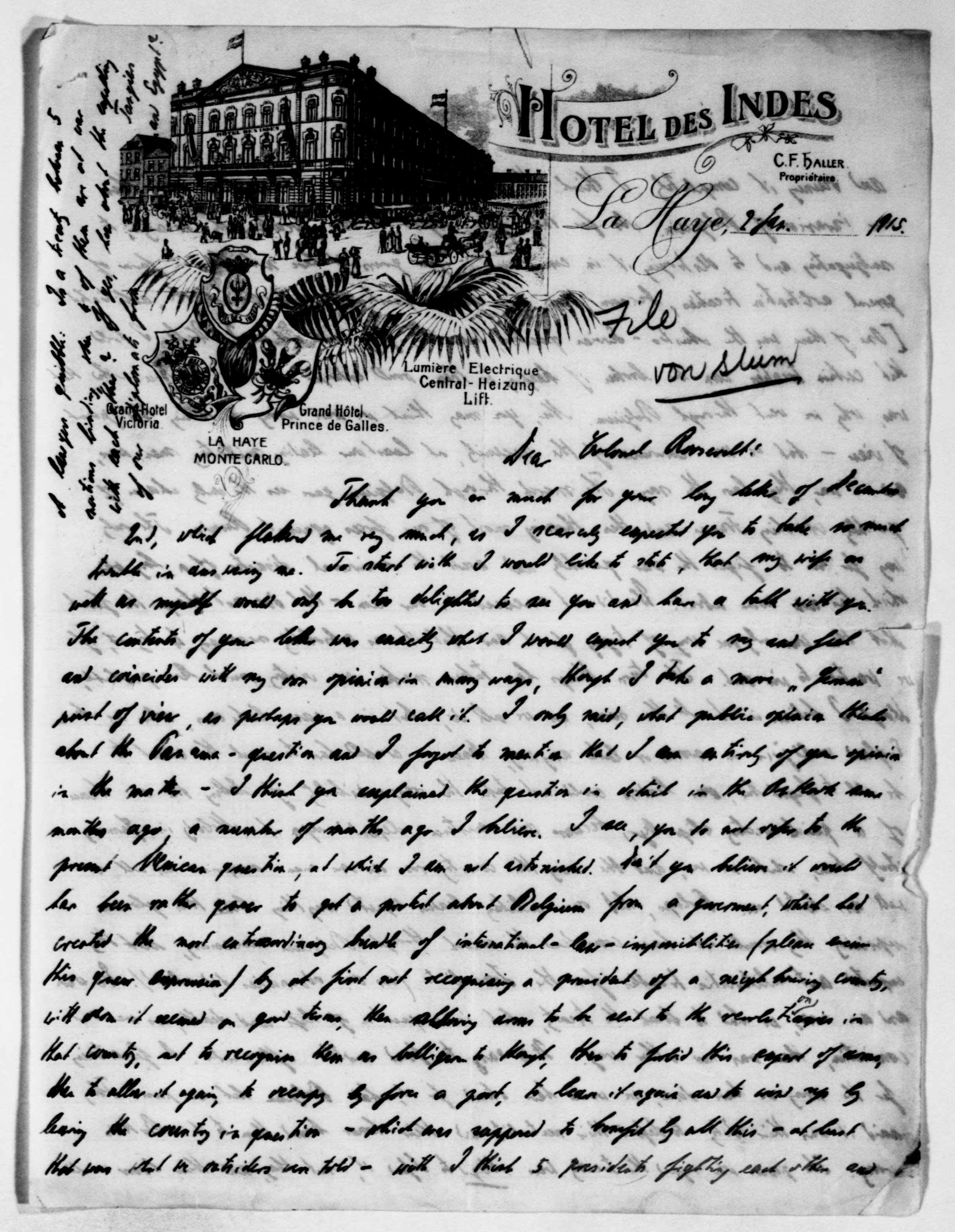 Scanned image of the current content page