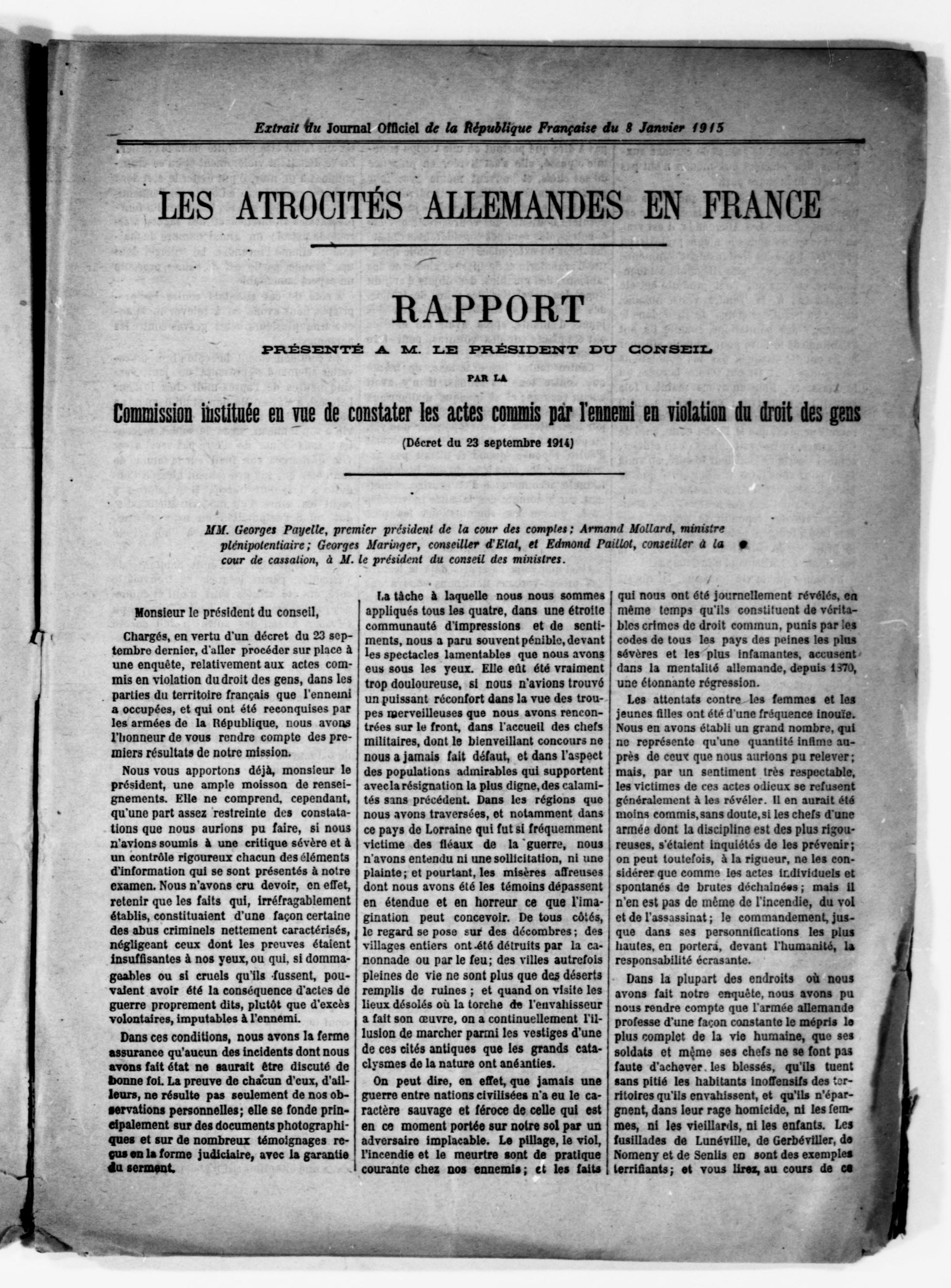 Scanned image of the current content page