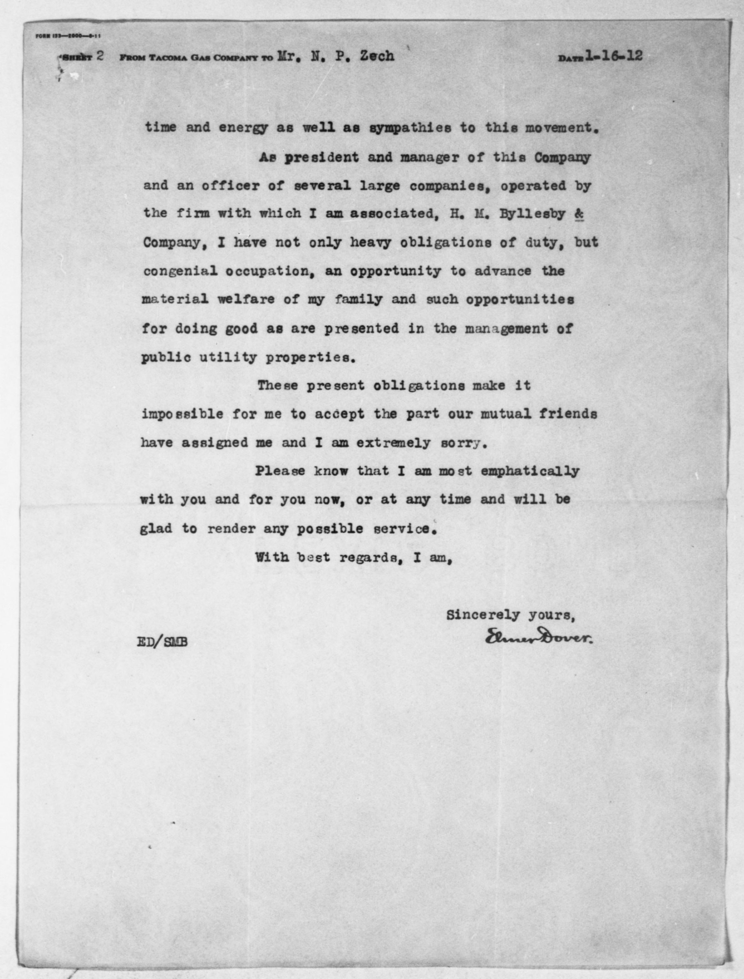 Scanned image of the current content page