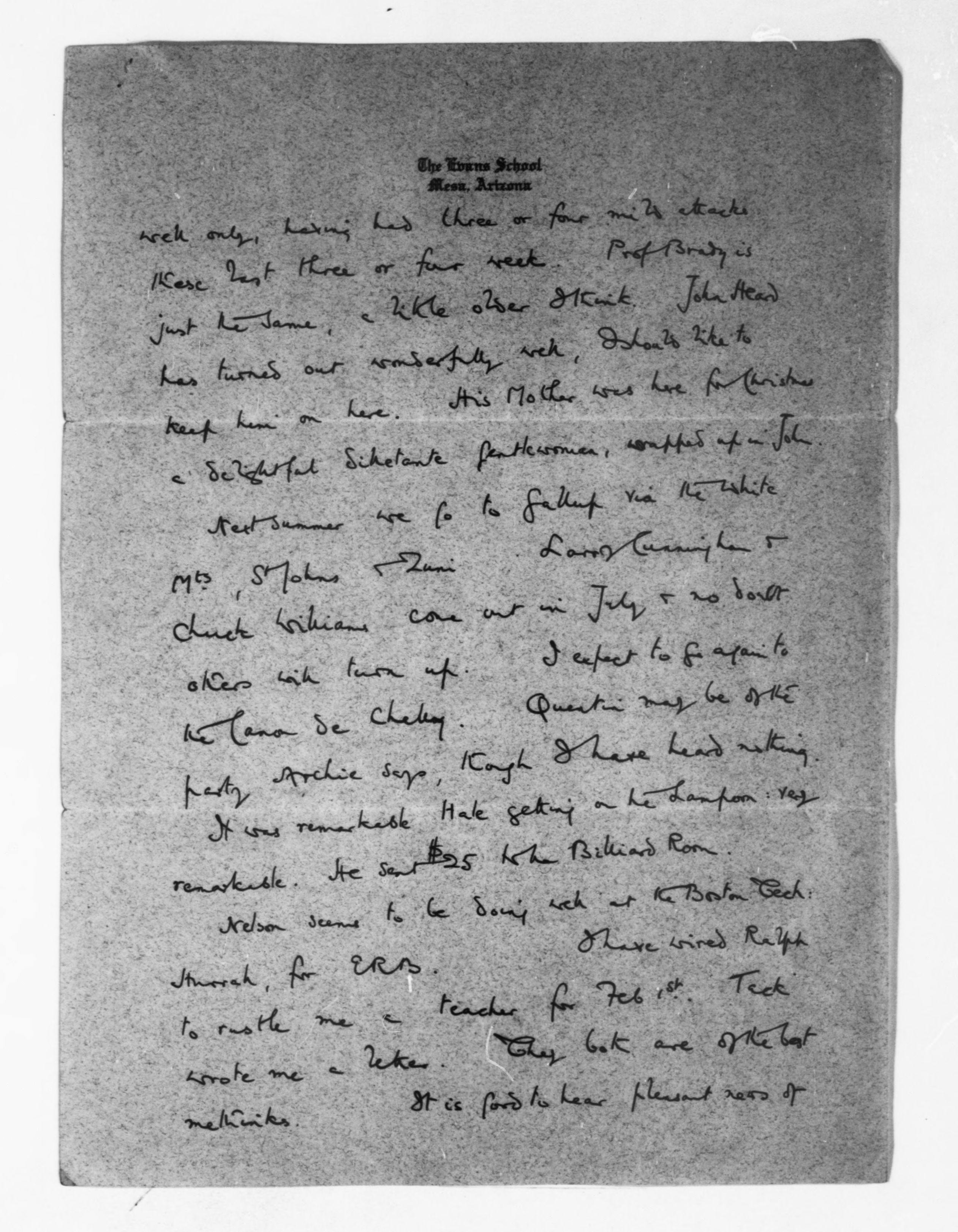 Scanned image of the current content page