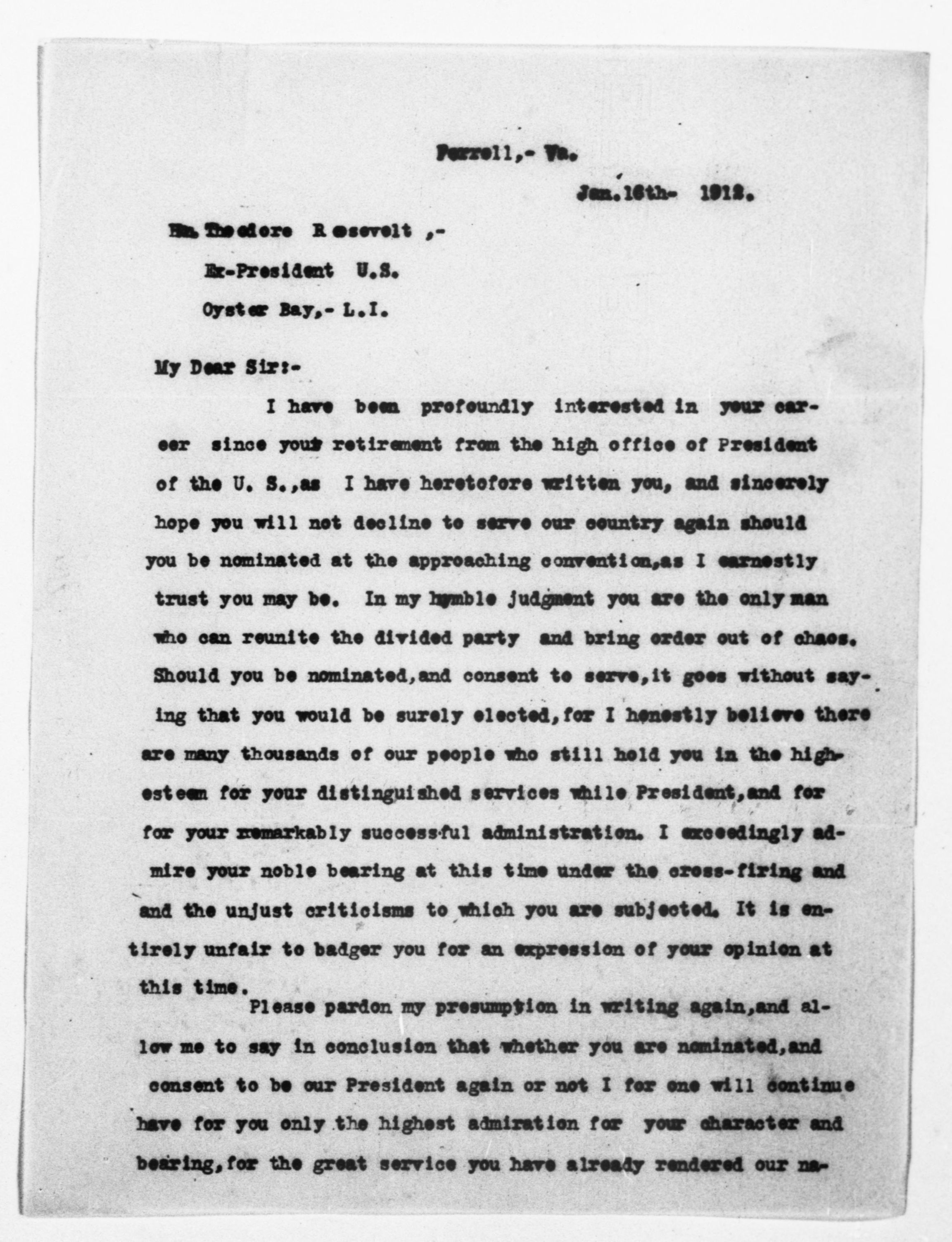 Scanned image of the current content page