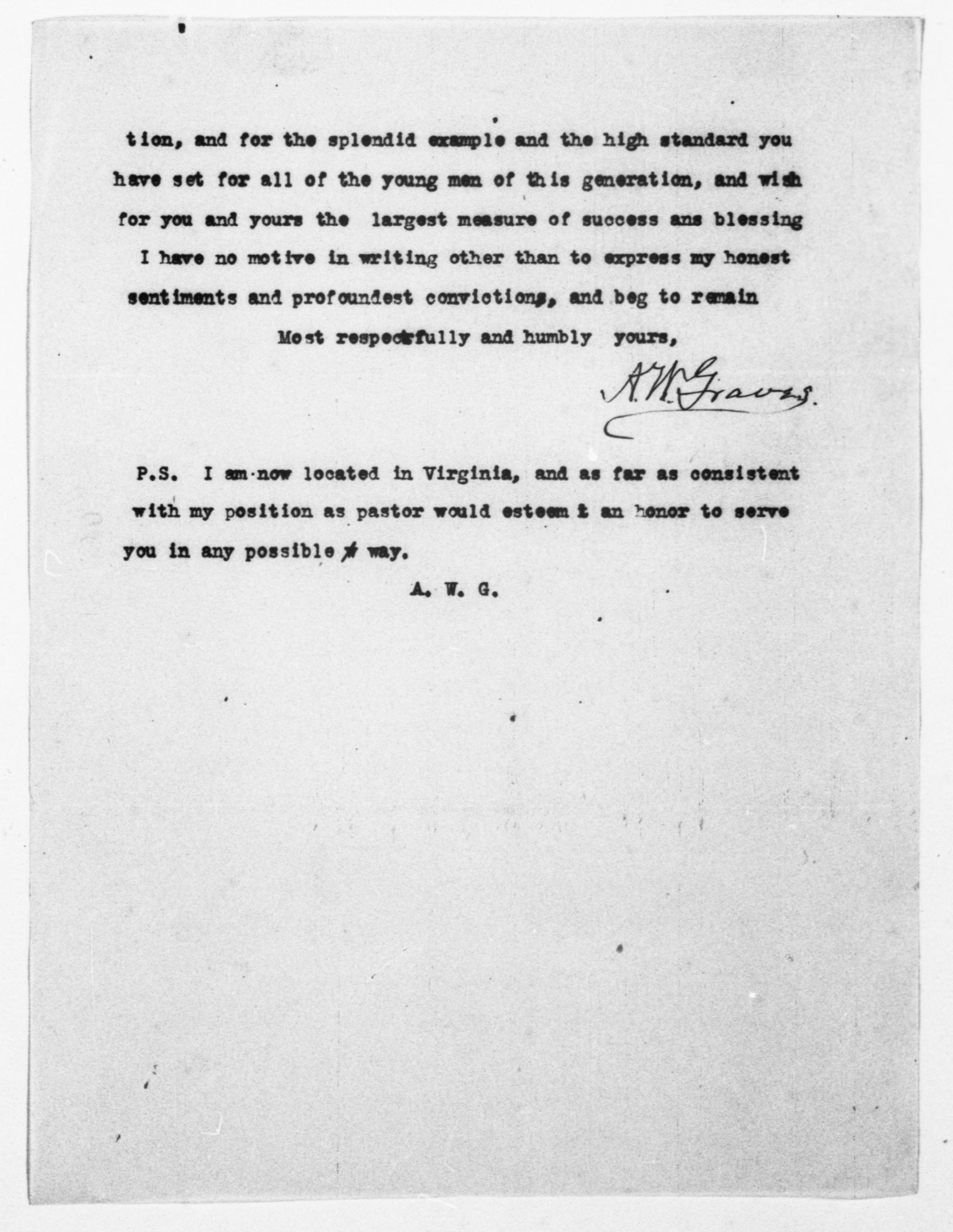 Scanned image of the current content page