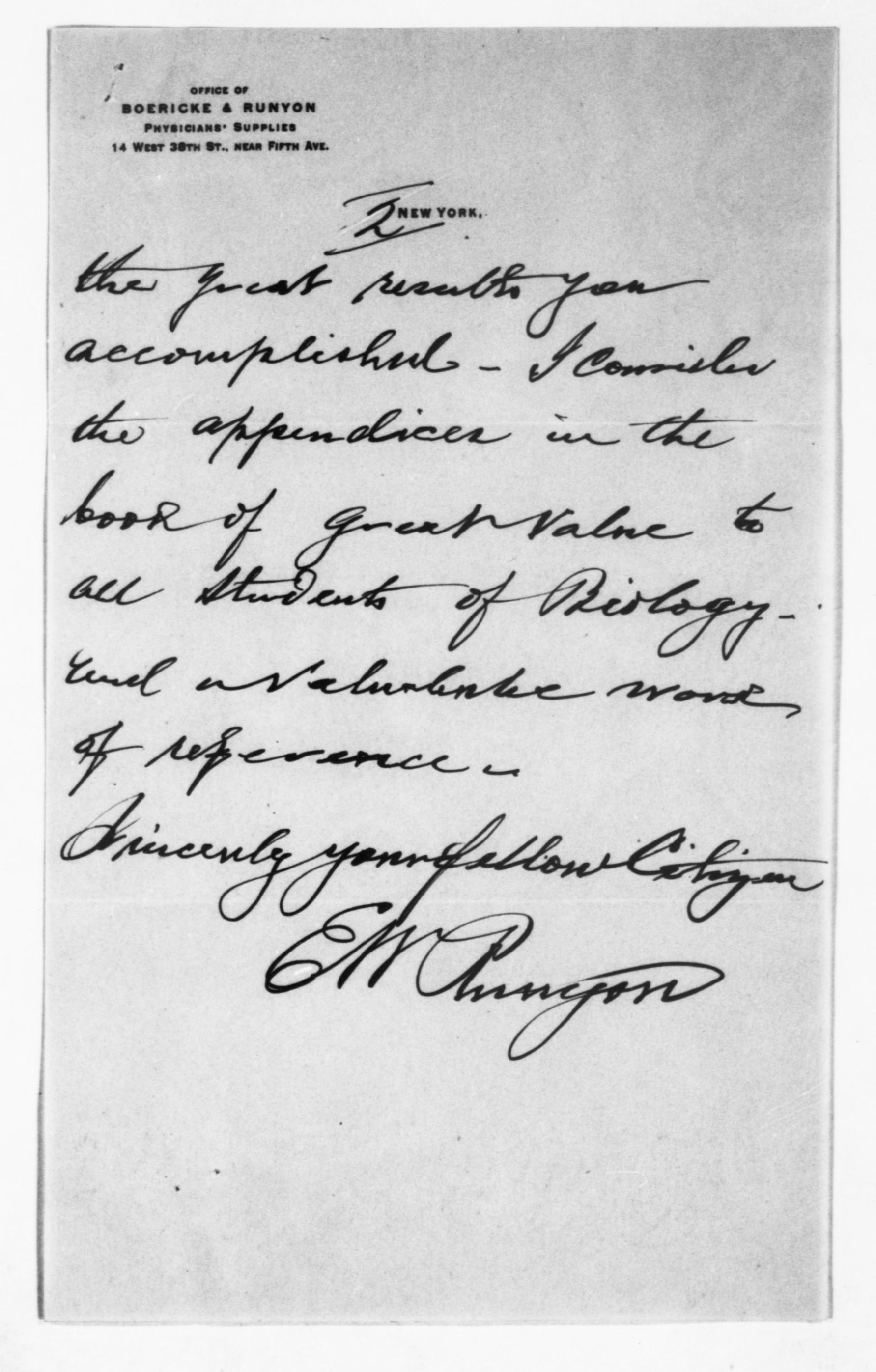 Scanned image of the current content page