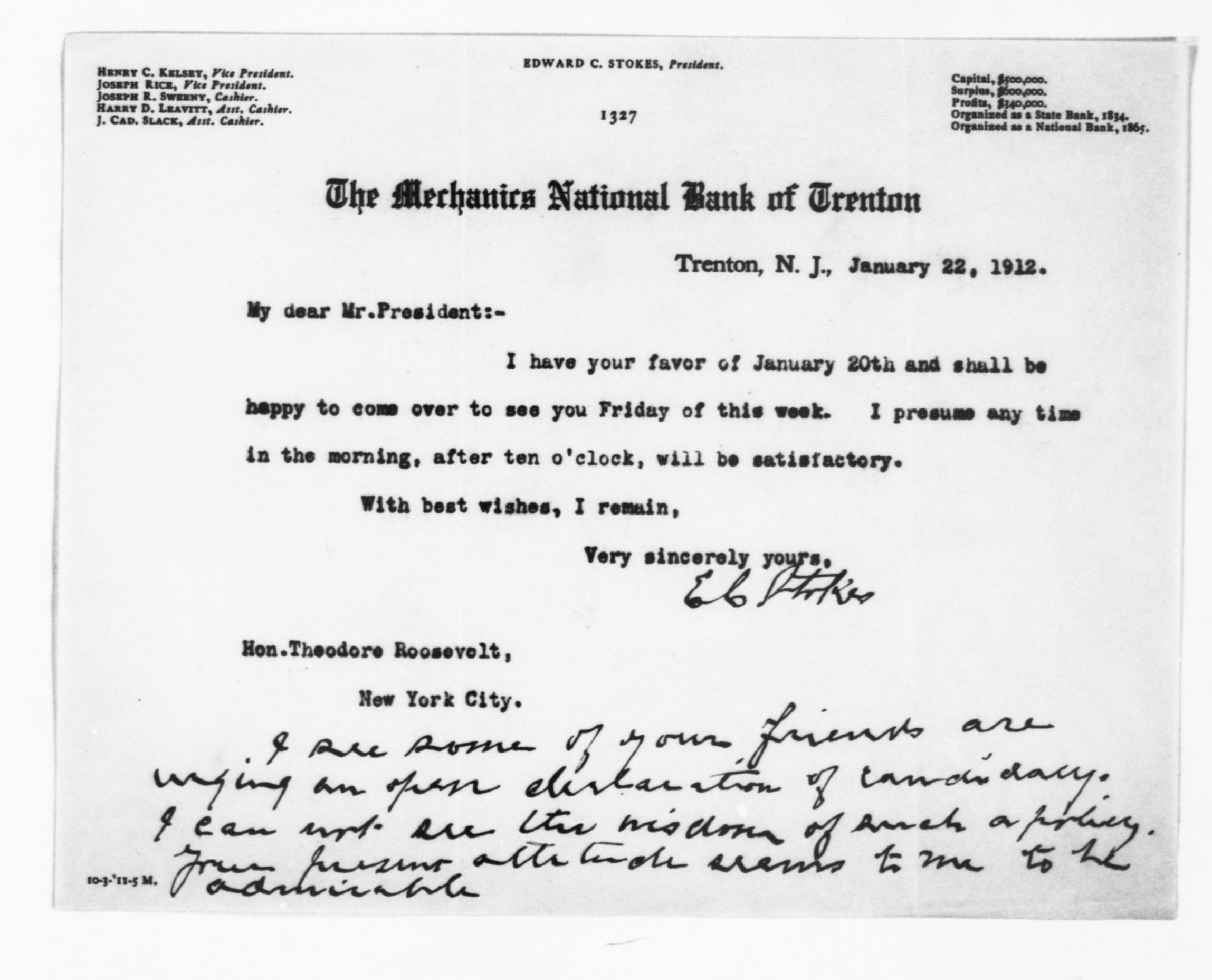 Scanned image of the current content page