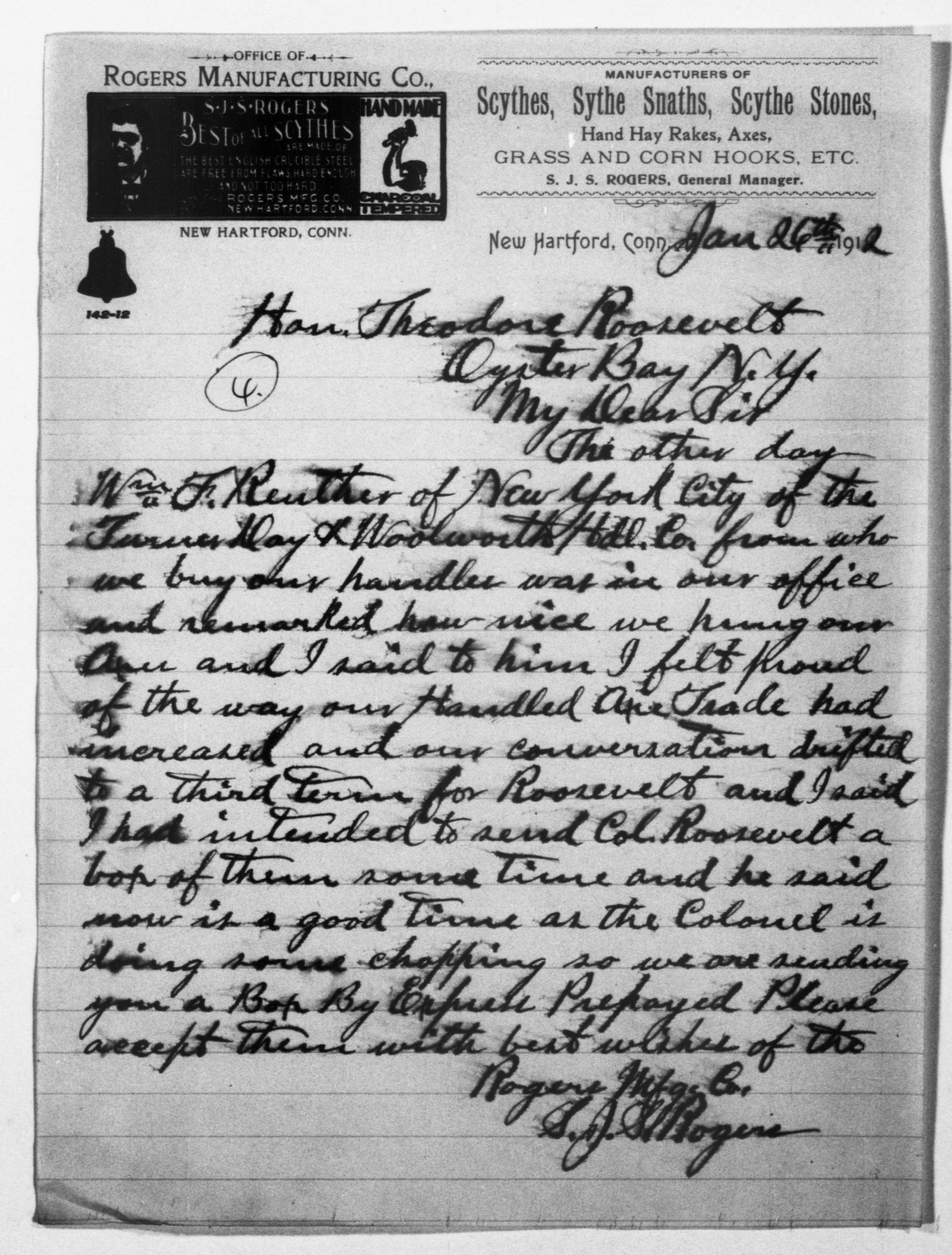 Scanned image of the current content page