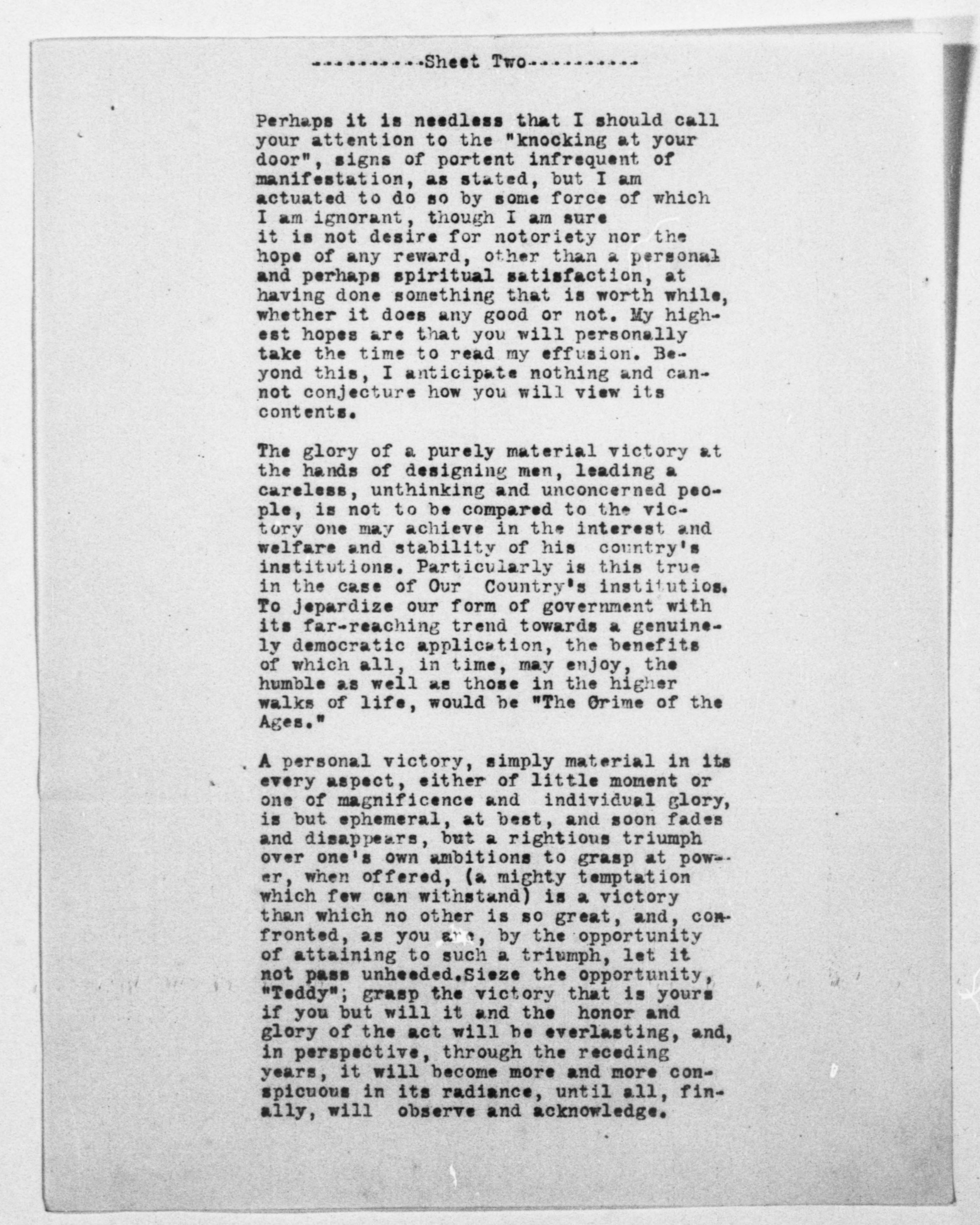 Scanned image of the current content page