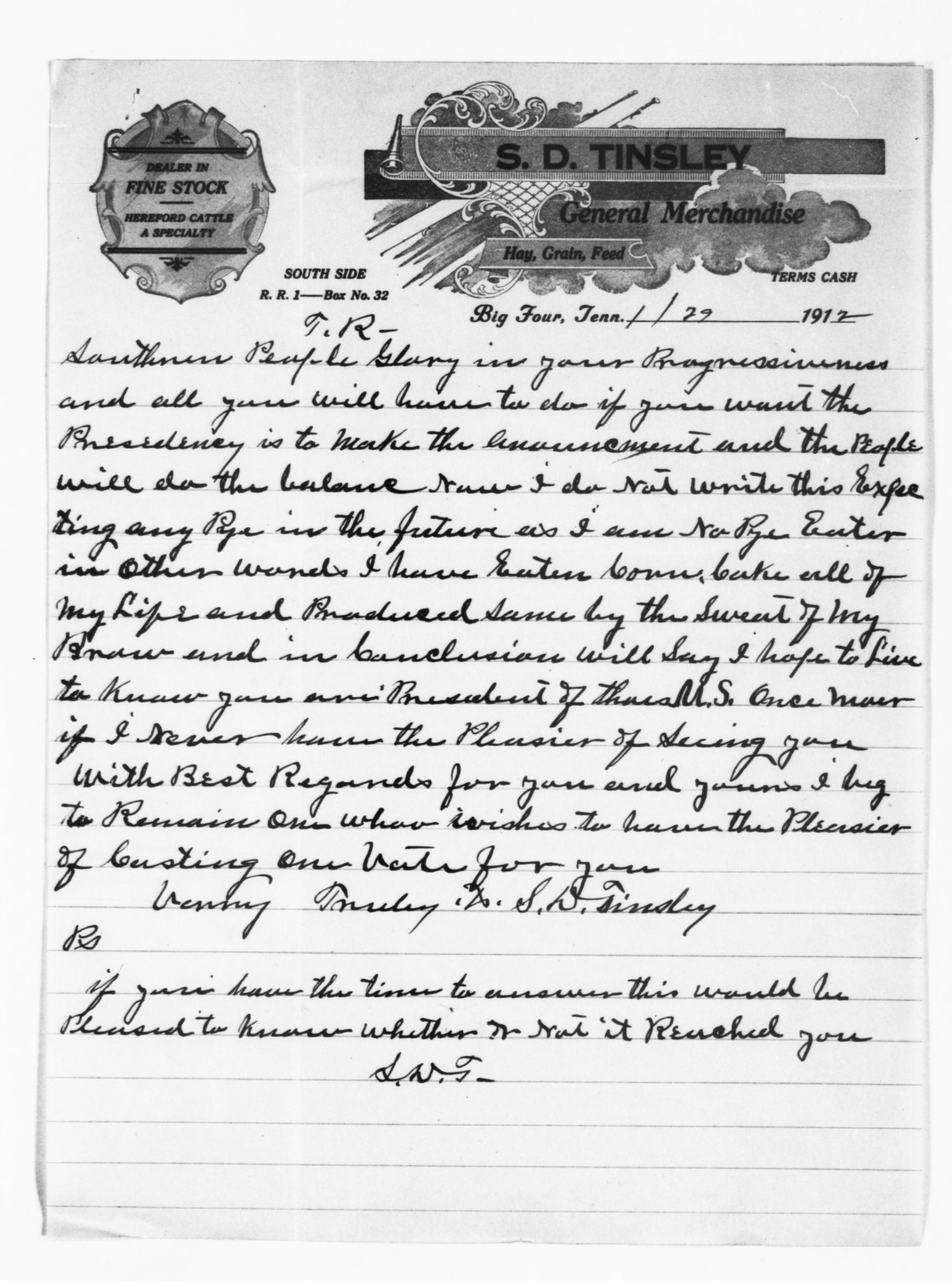 Scanned image of the current content page