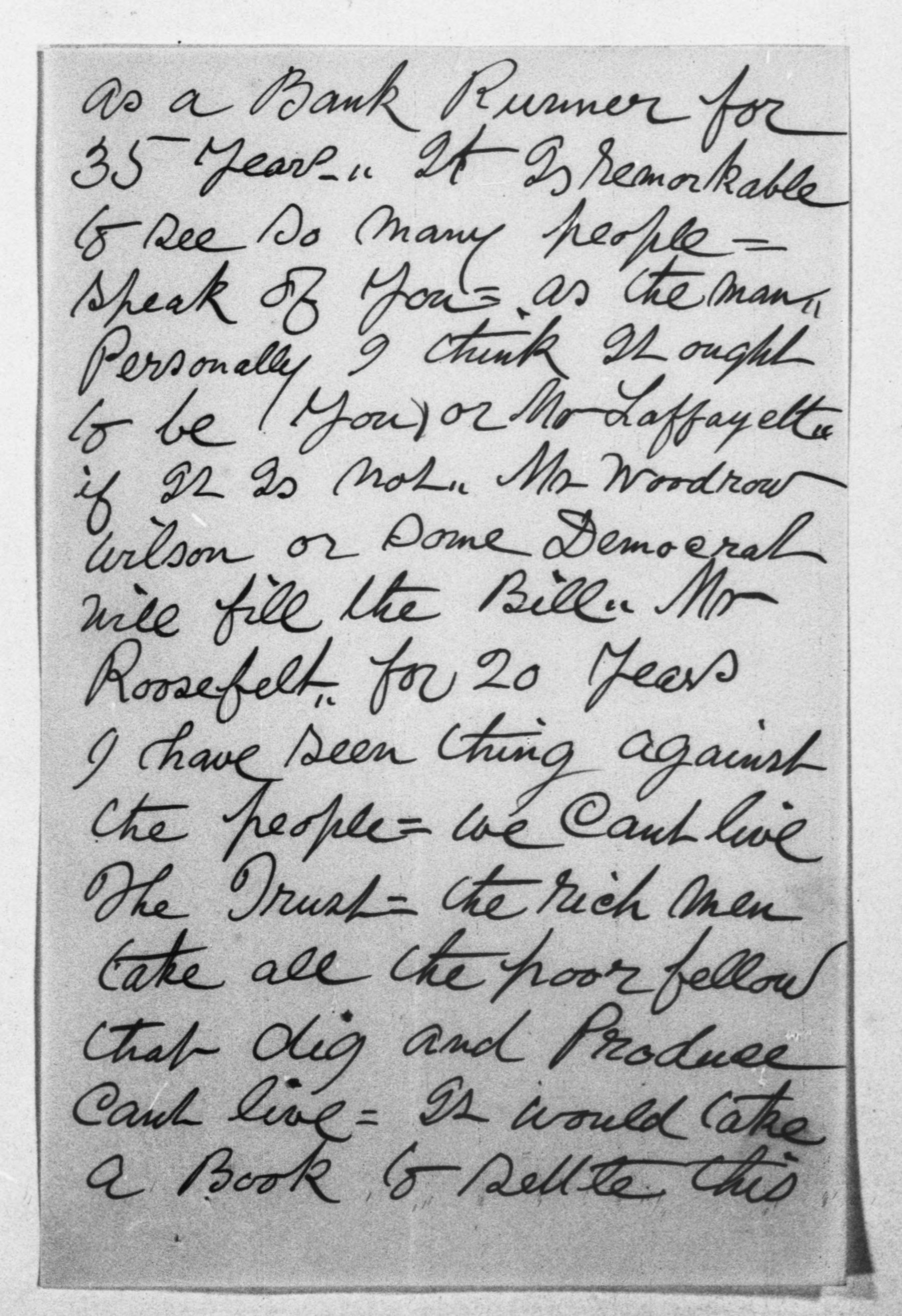 Scanned image of the current content page