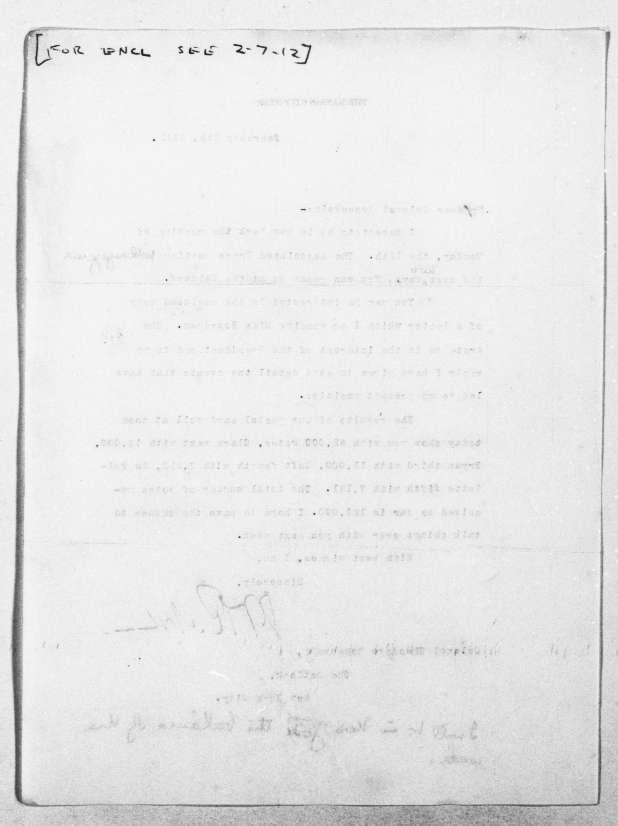 Scanned image of the current content page