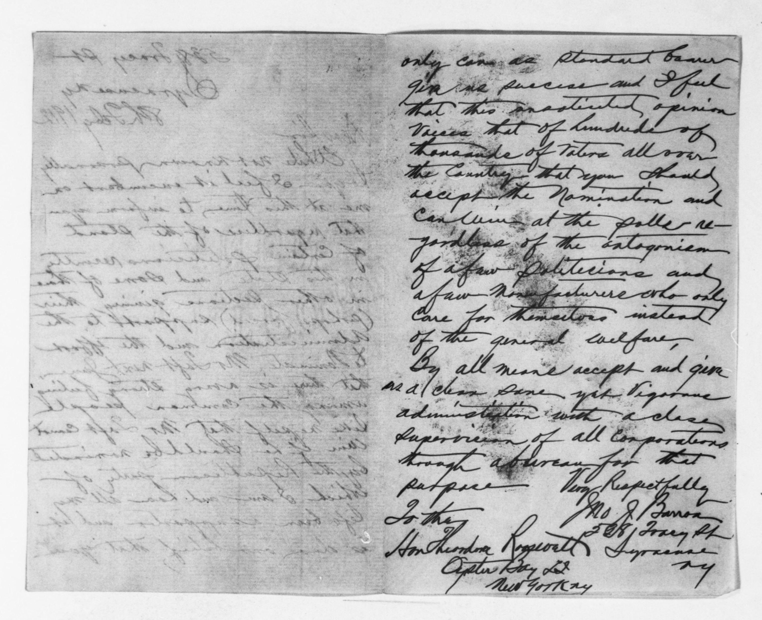 Scanned image of the current content page