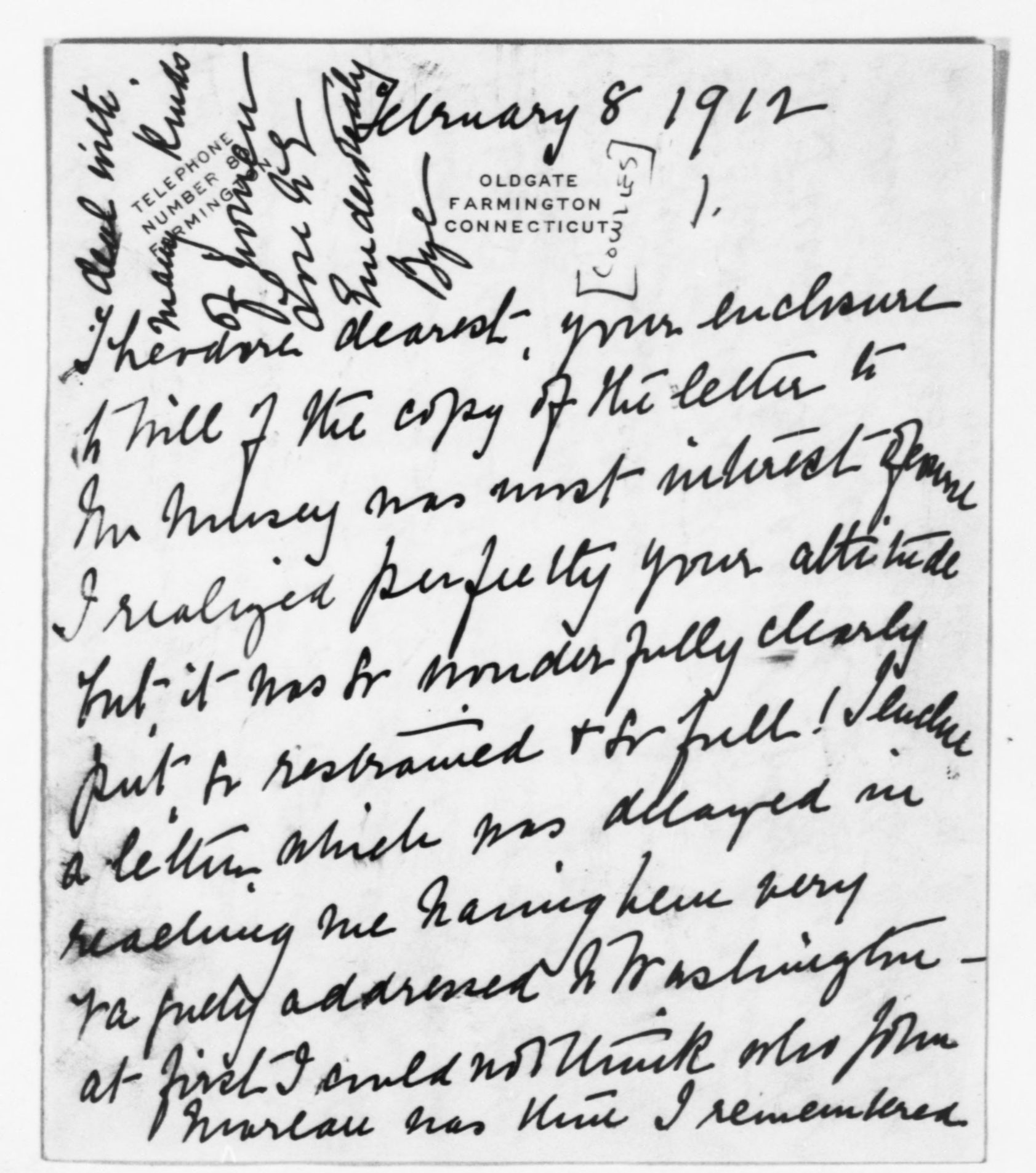 Scanned image of the current content page