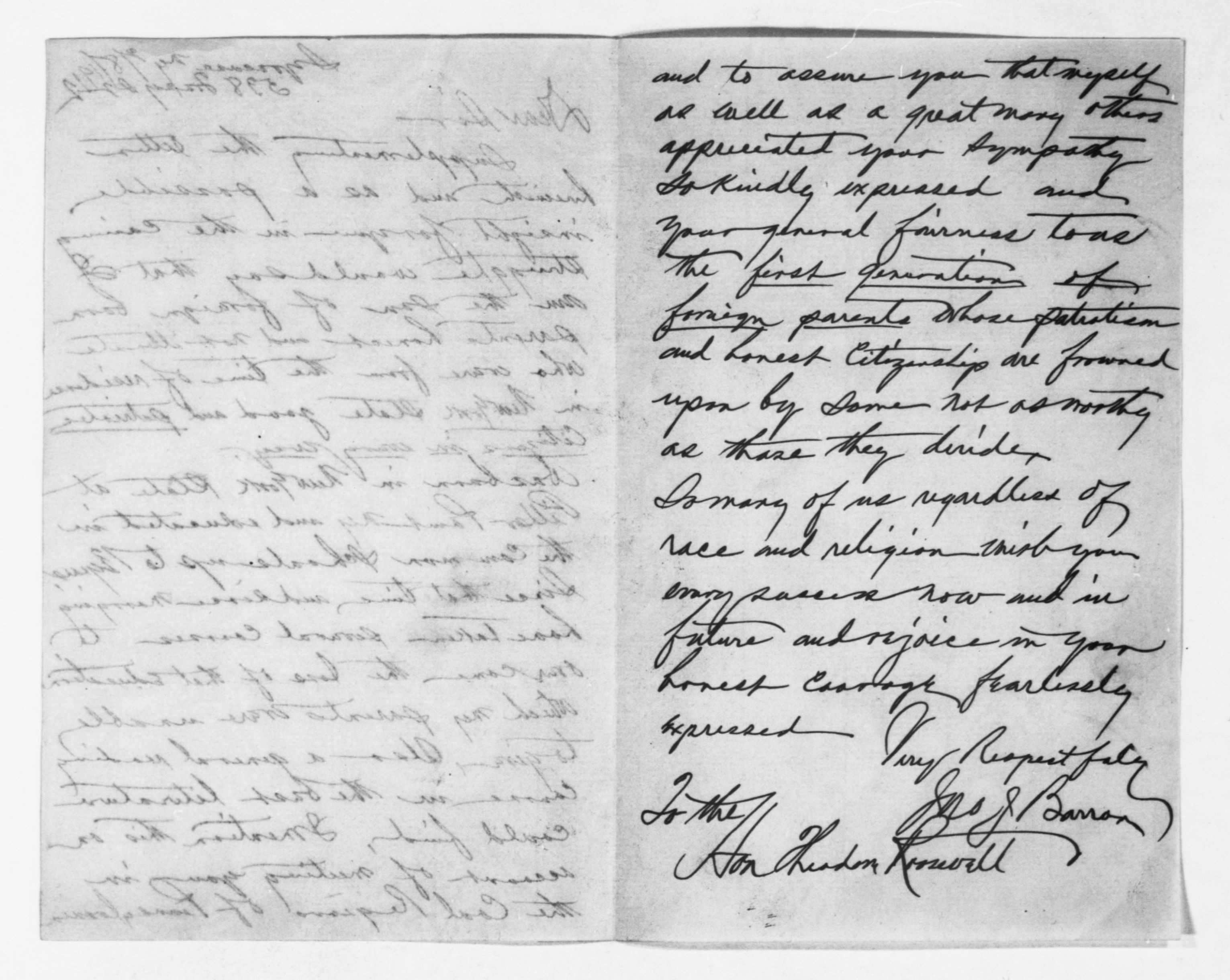 Scanned image of the current content page