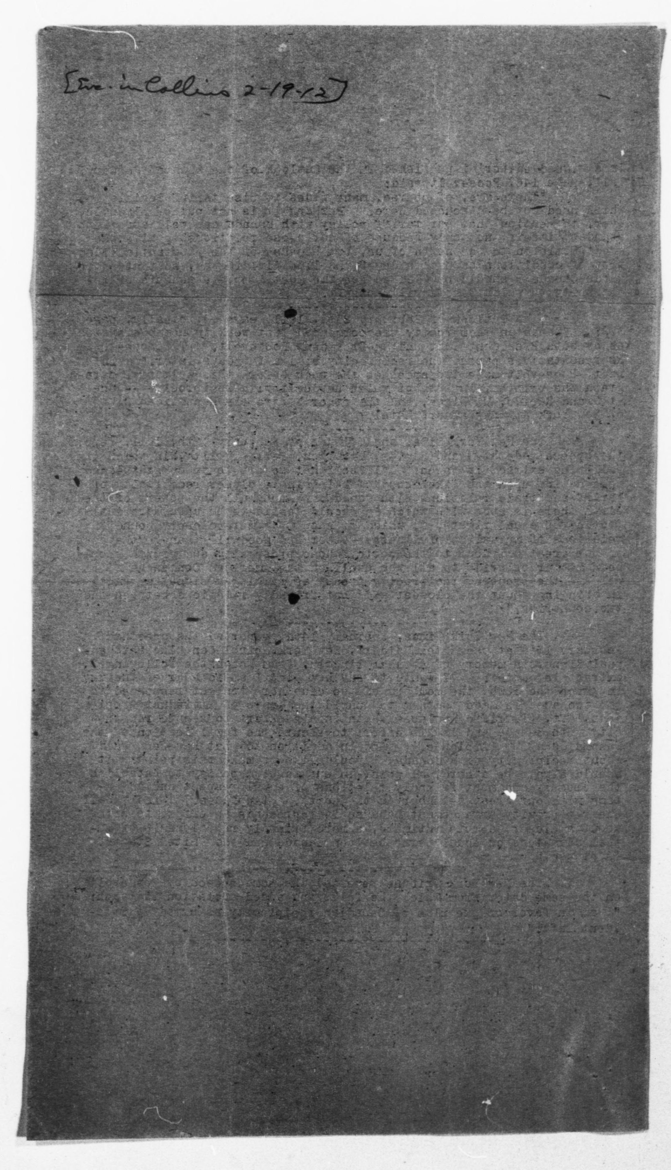 Scanned image of the current content page